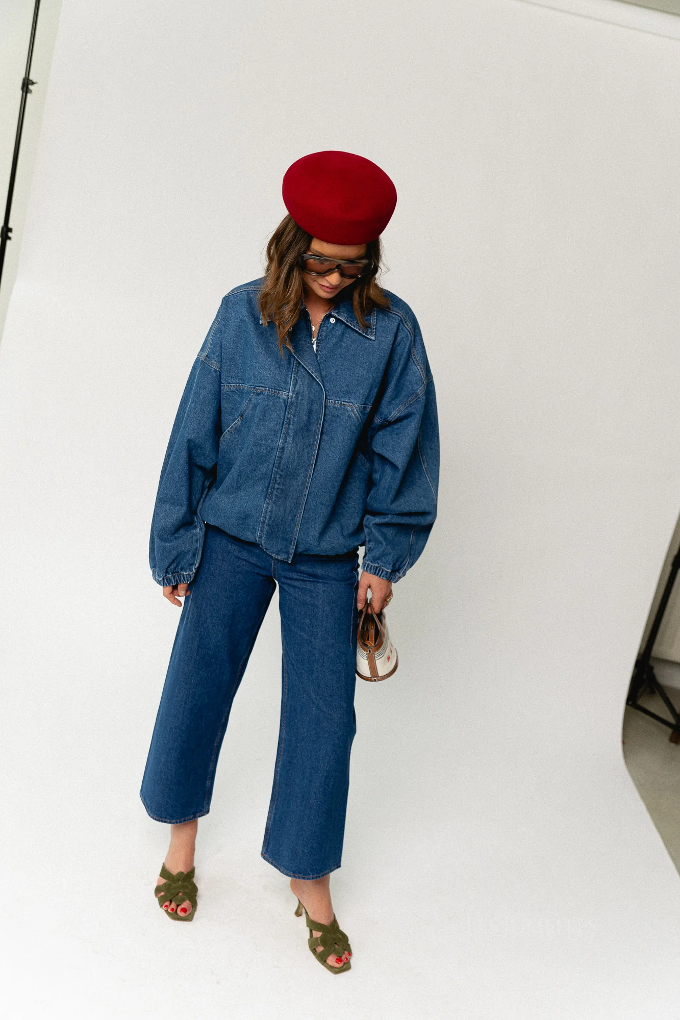 Jilian jacket mid blue denim - Image 3
