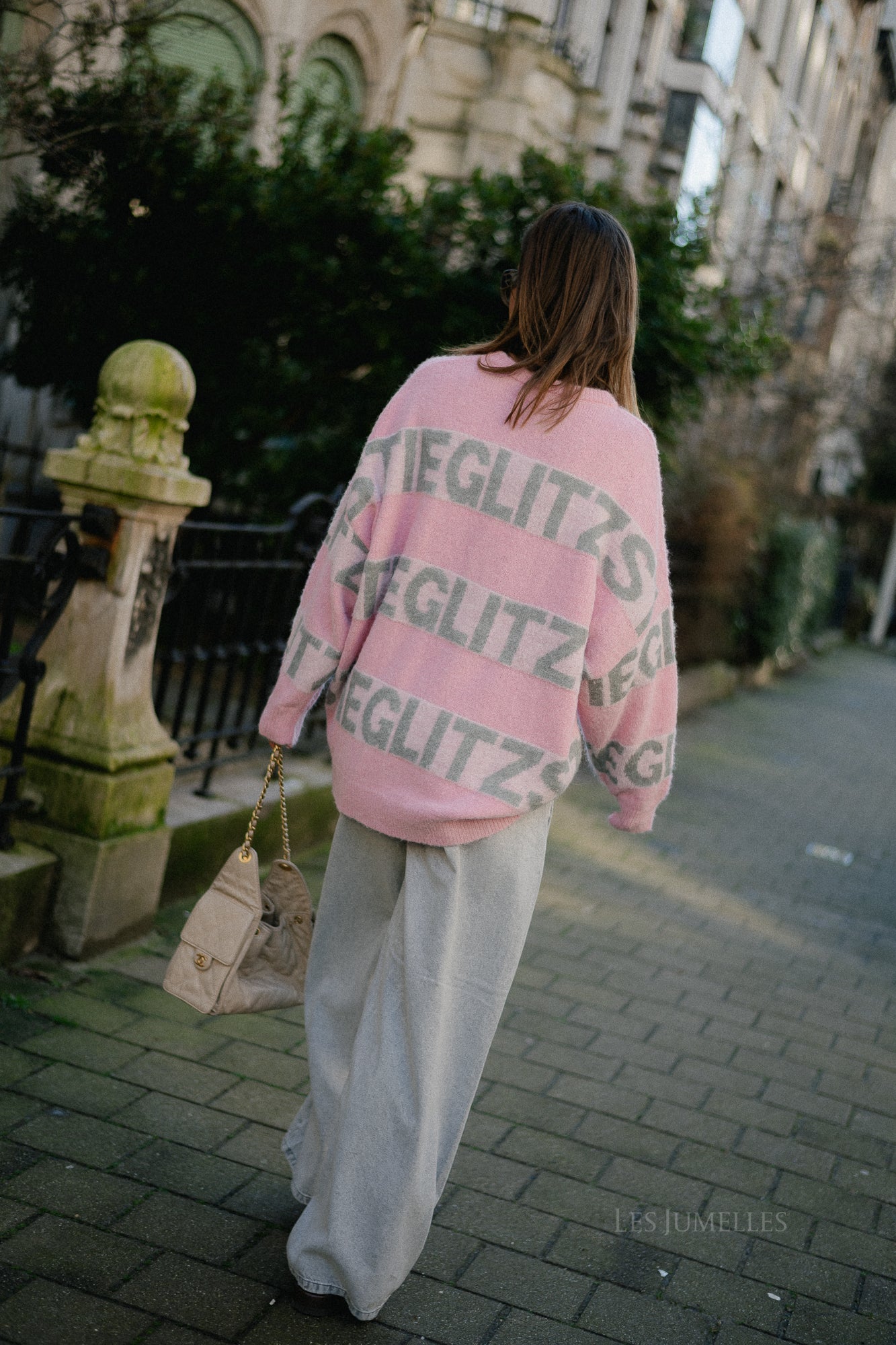 Keisa knitted sweater pink - Image 3