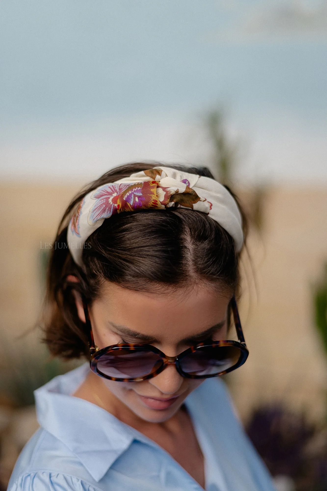 Knot hairband 3G flowers - Image 2