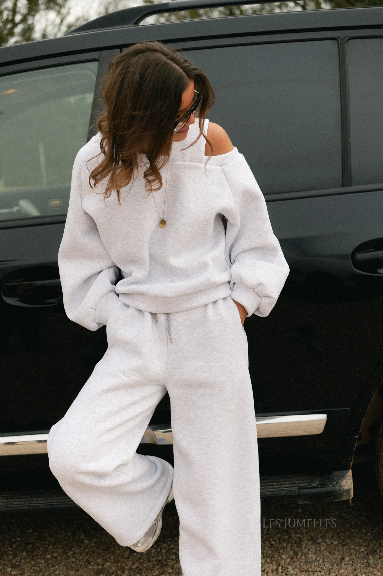 Kyoto sweater light grey melange - Image 11