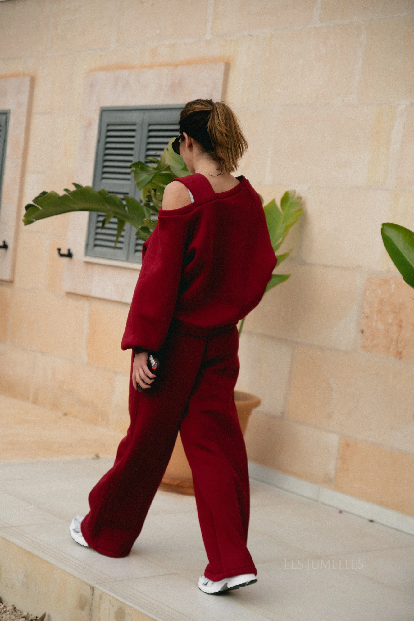 Kyoto trousers burgundy - Image 6