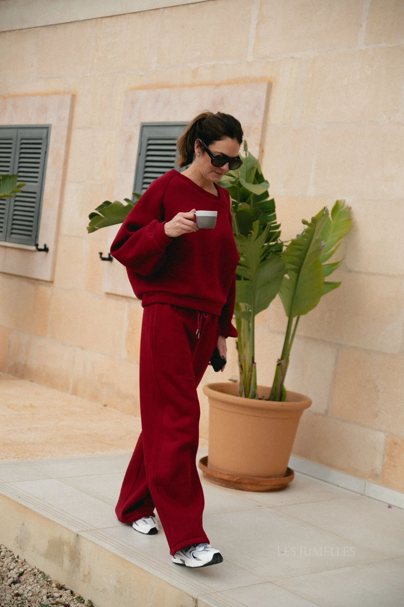 Kyoto trousers burgundy - Image 8