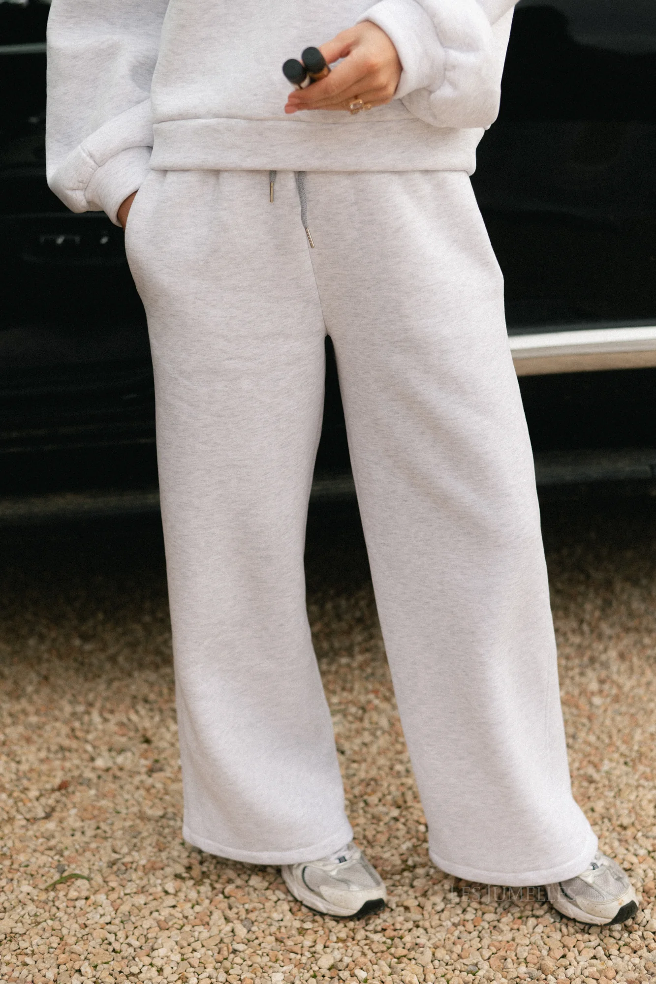 Kyoto trousers light grey melange - Image 7