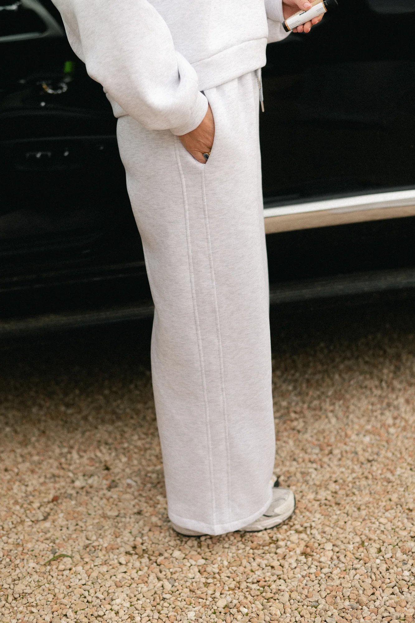Kyoto trousers light grey melange - Image 9
