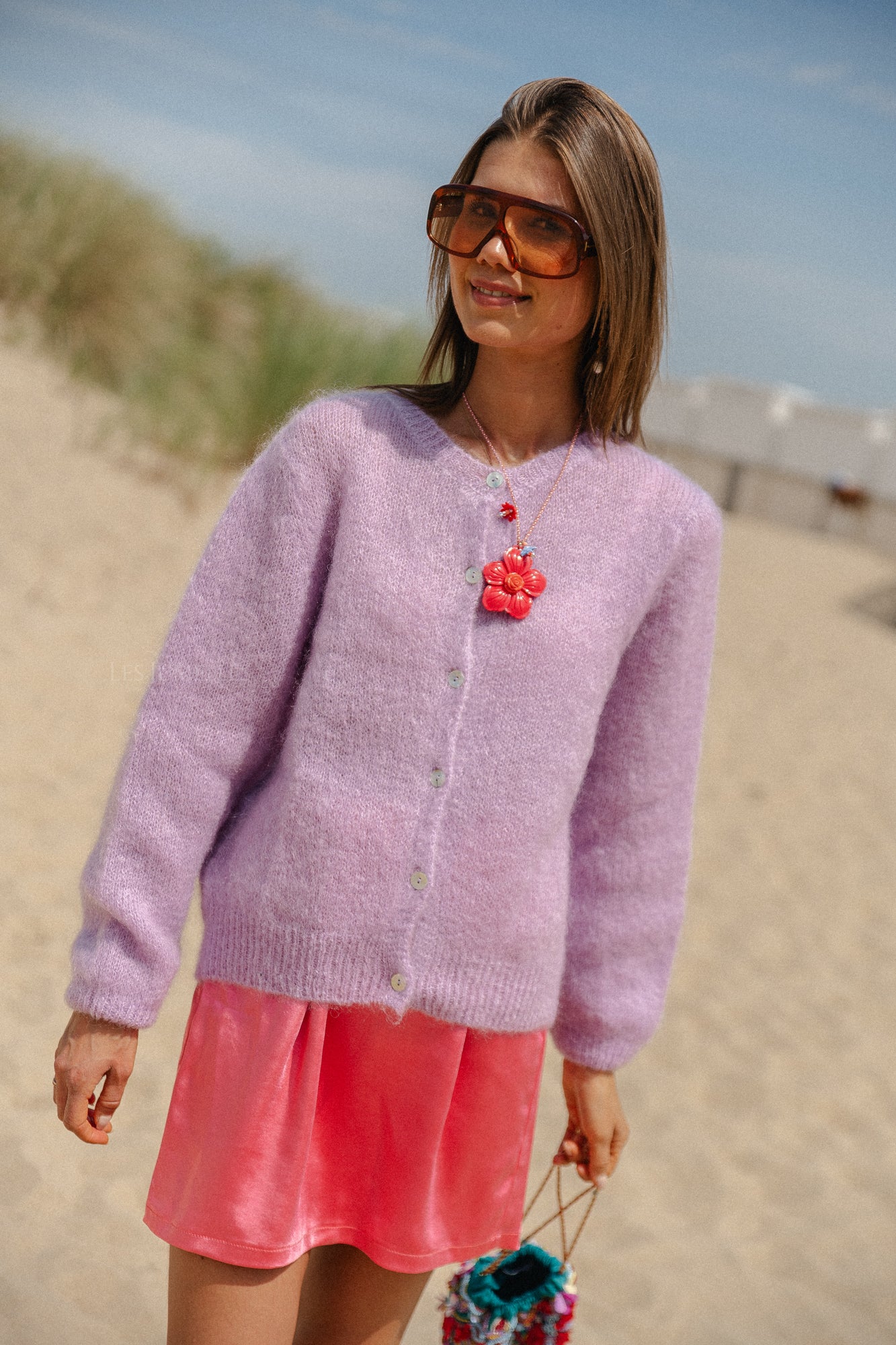 Lara skirt candy pink - Image 5