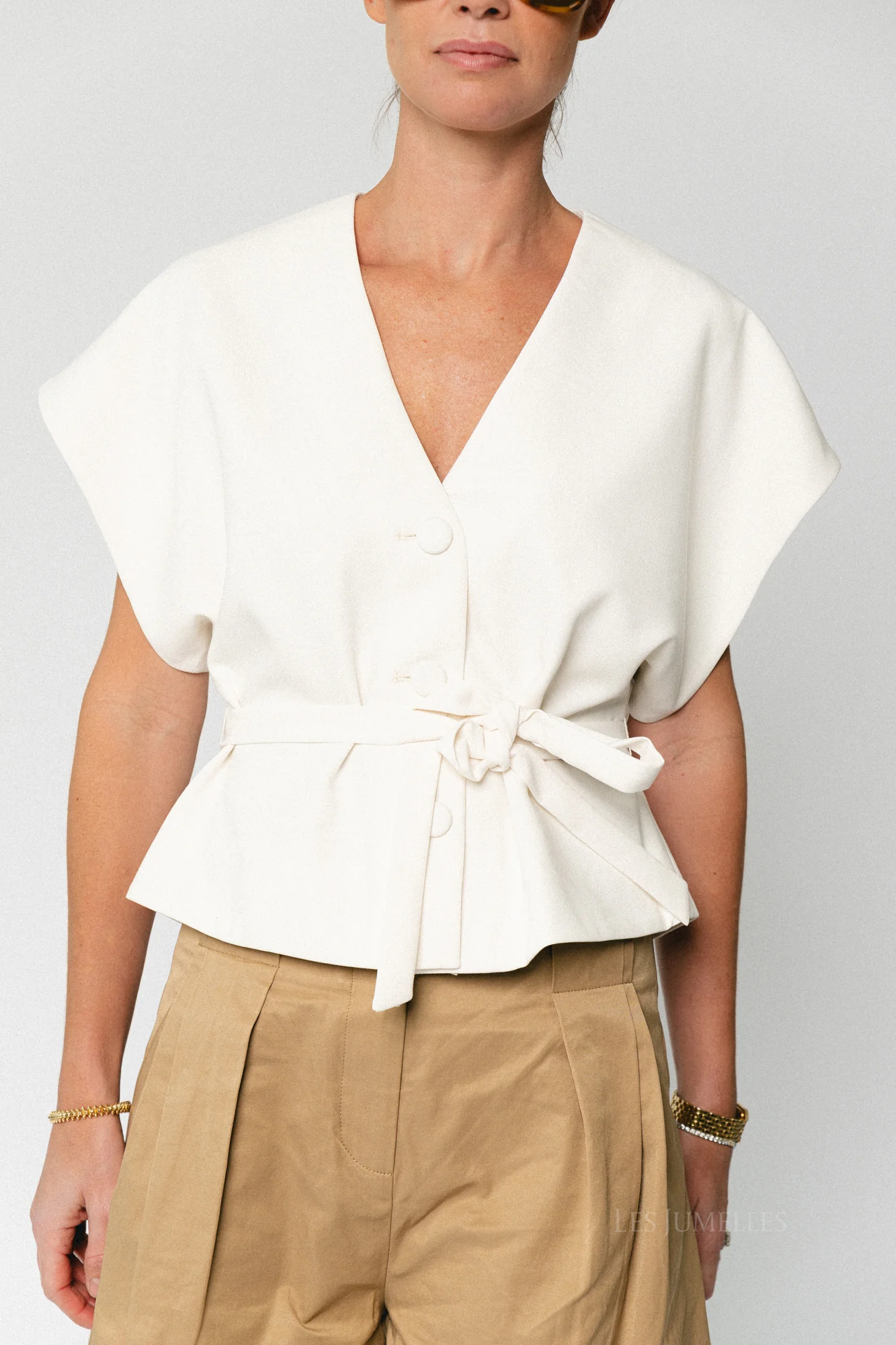 Lazlo blouse off white - Image 2