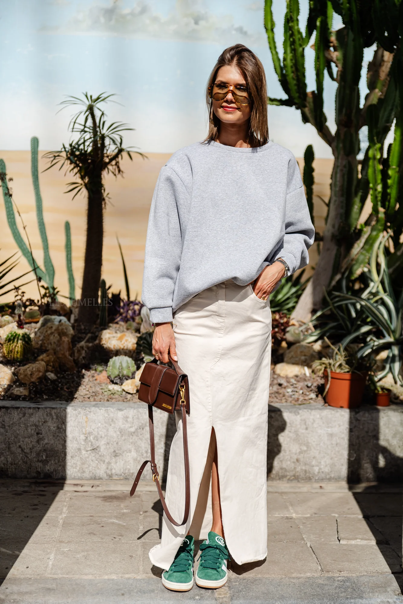 Leah denim skirt ecru - Image 3