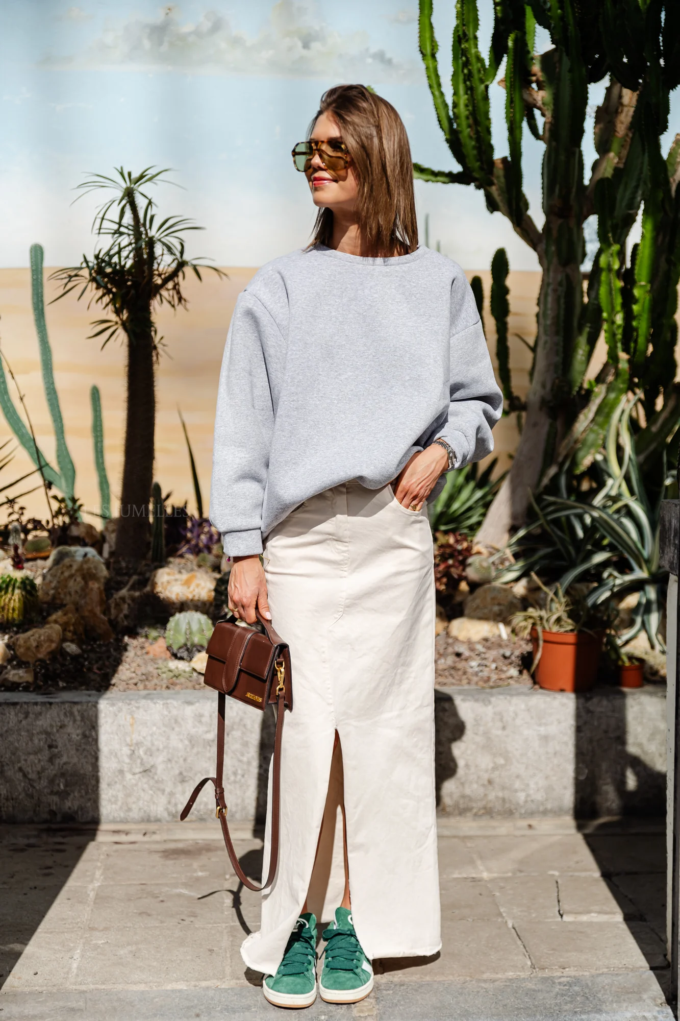 Leah denim skirt ecru - Image 9