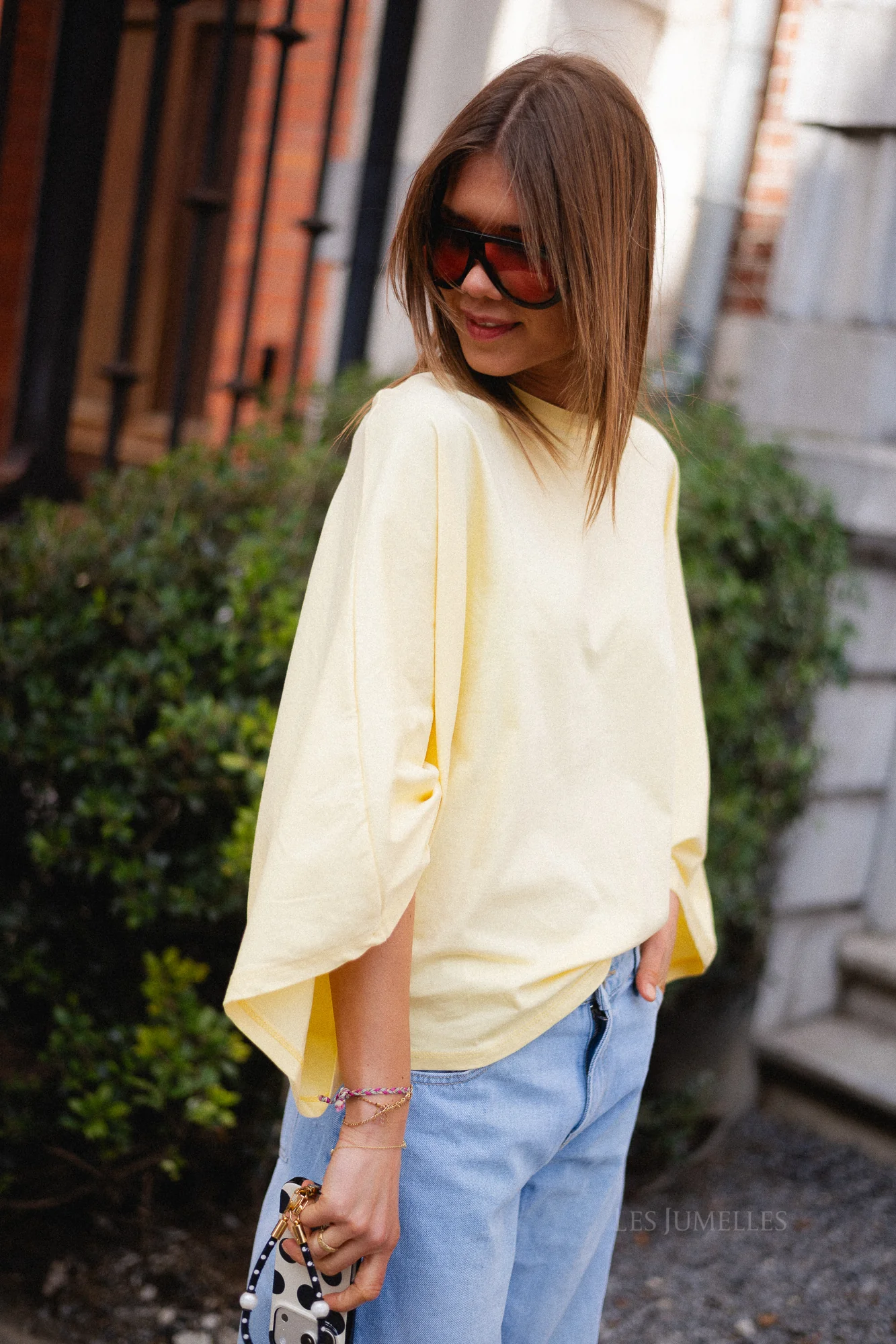 Leah T-shirt yellow - Image 4