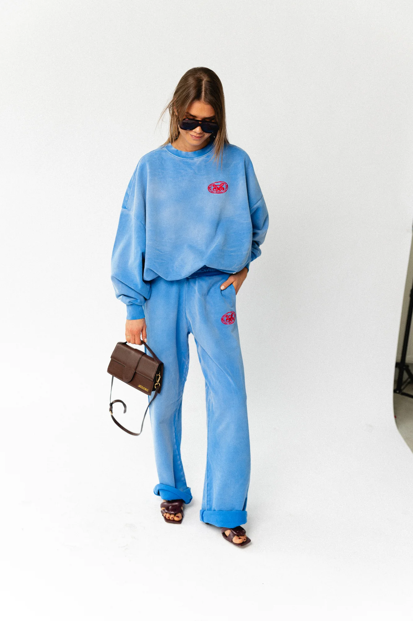 Livia oversized sweater blue - Image 3