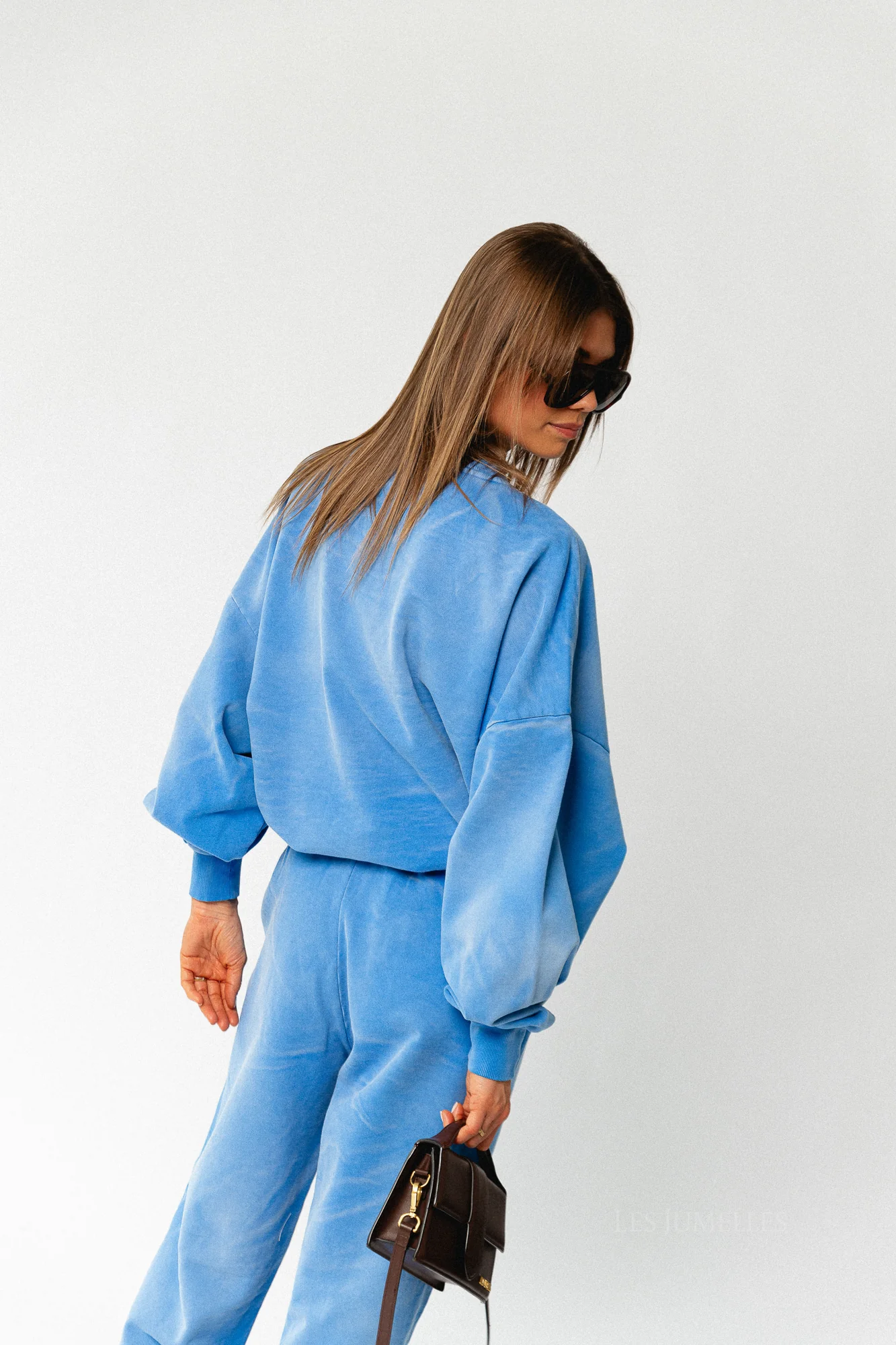 Livia oversized sweater blue - Image 4