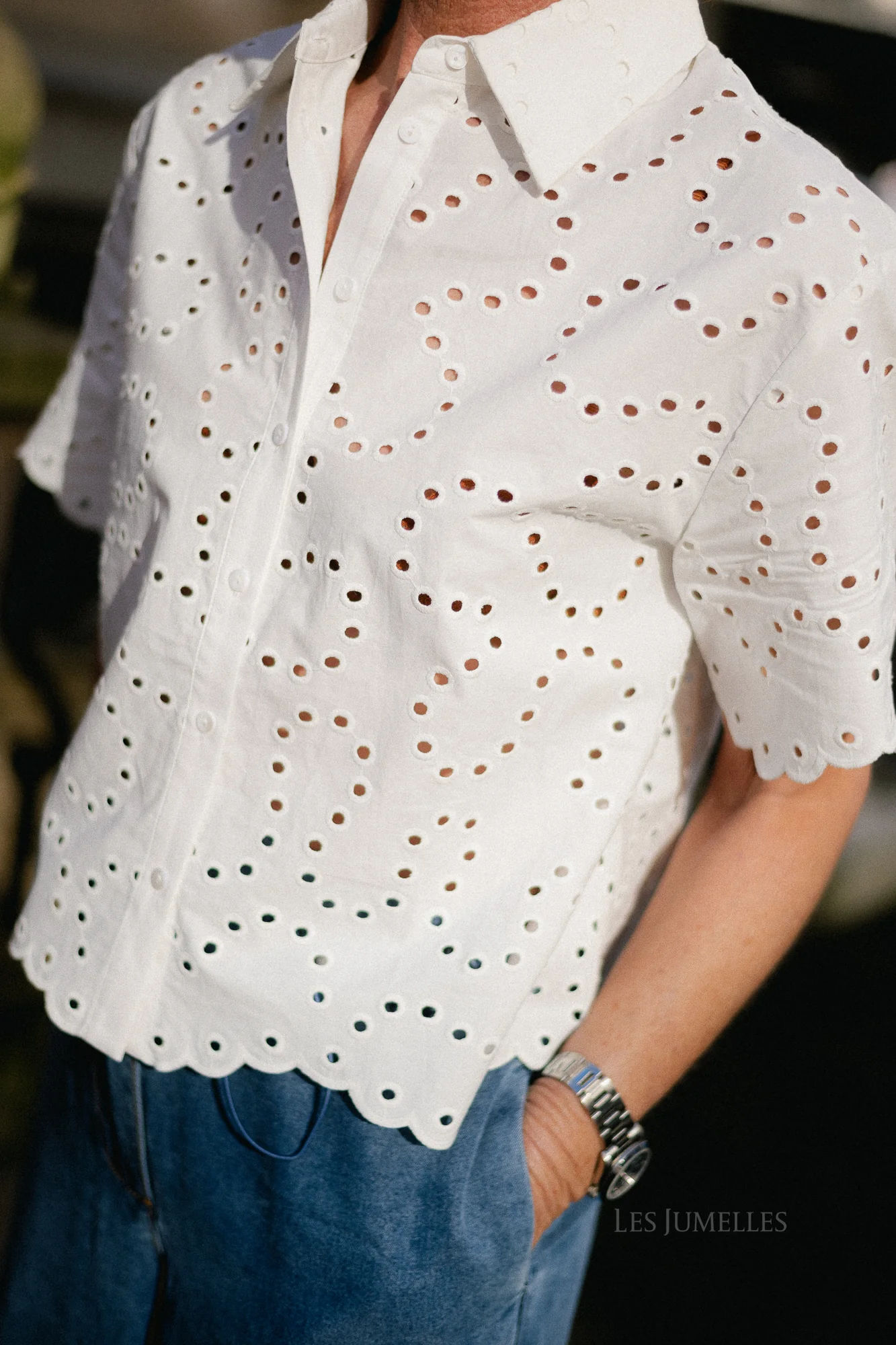 Lory SS blouse white - Image 2