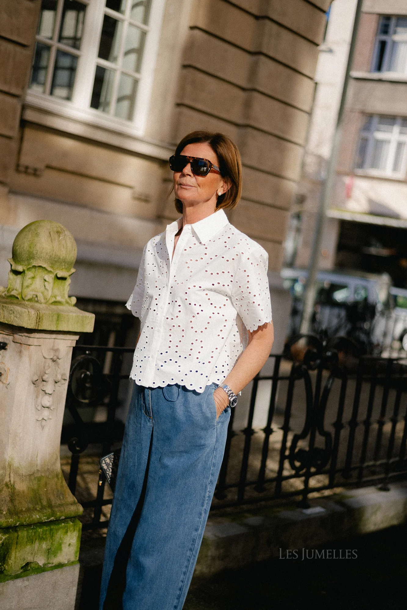Lory SS blouse white - Image 5