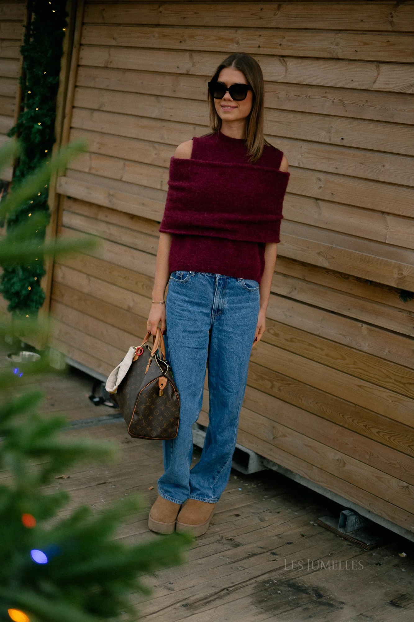 Louelle jumper burgundy - Image 10