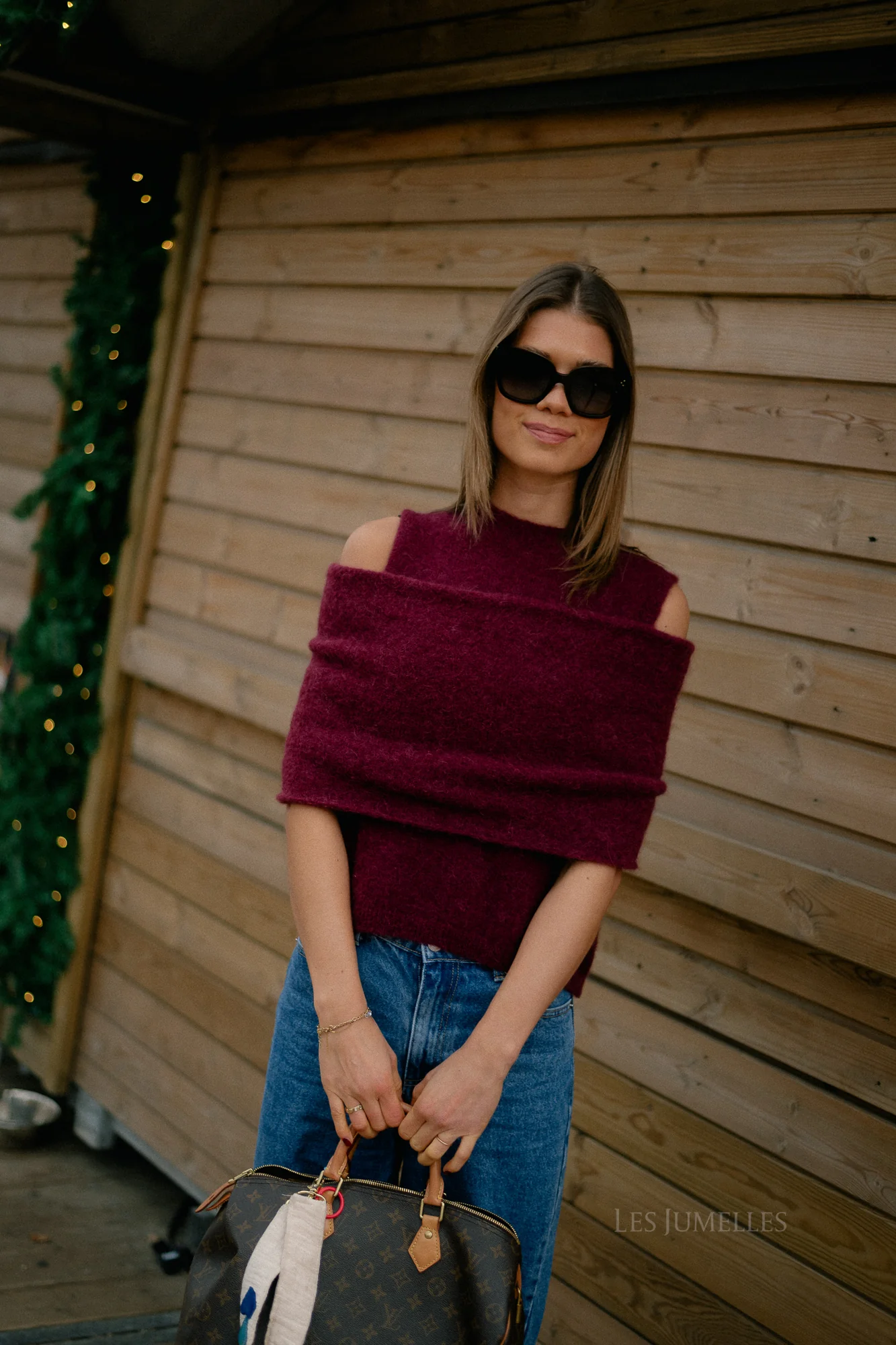 Louelle jumper burgundy - Image 13