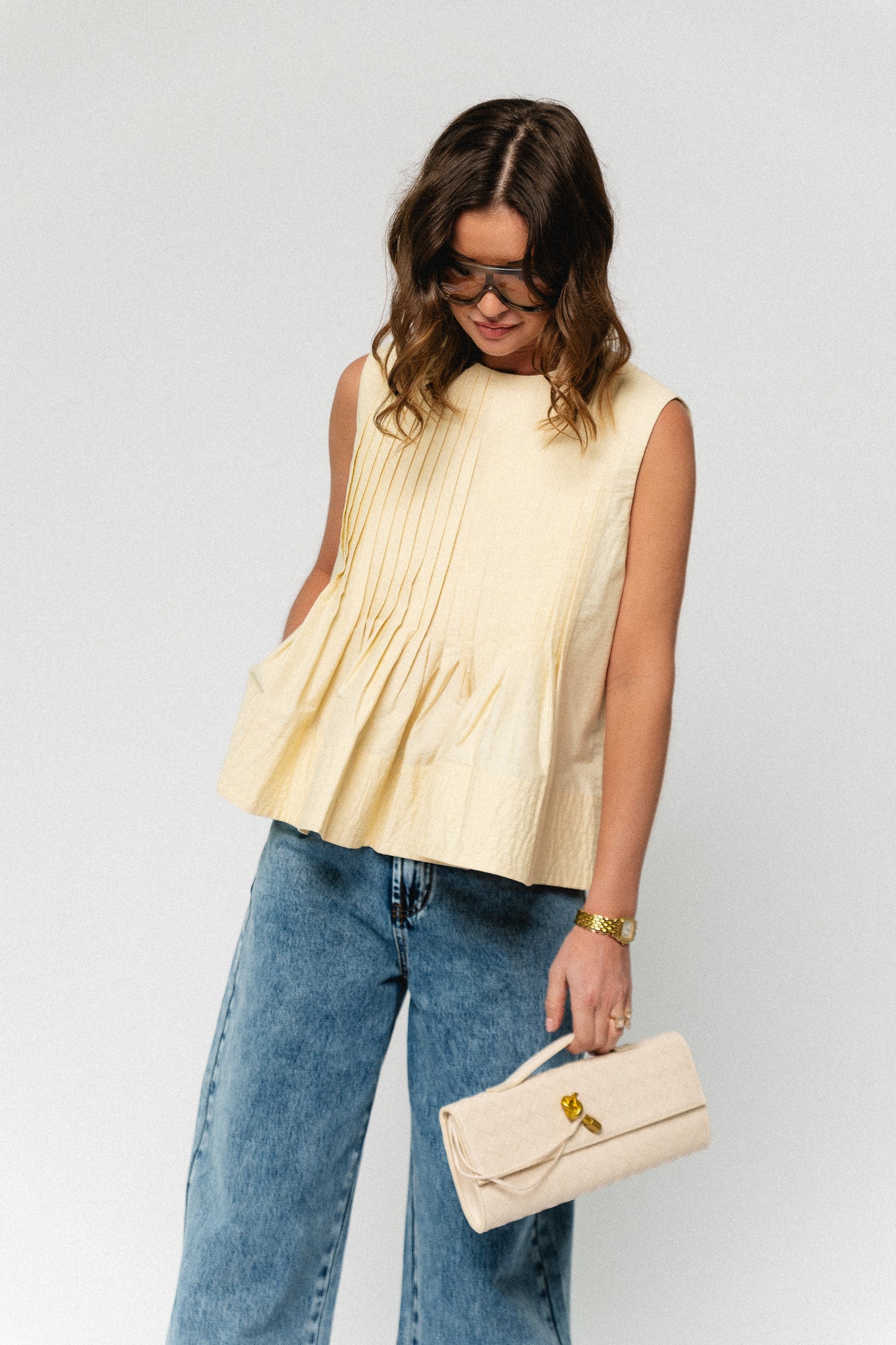 Luigi top butter yellow - Image 10