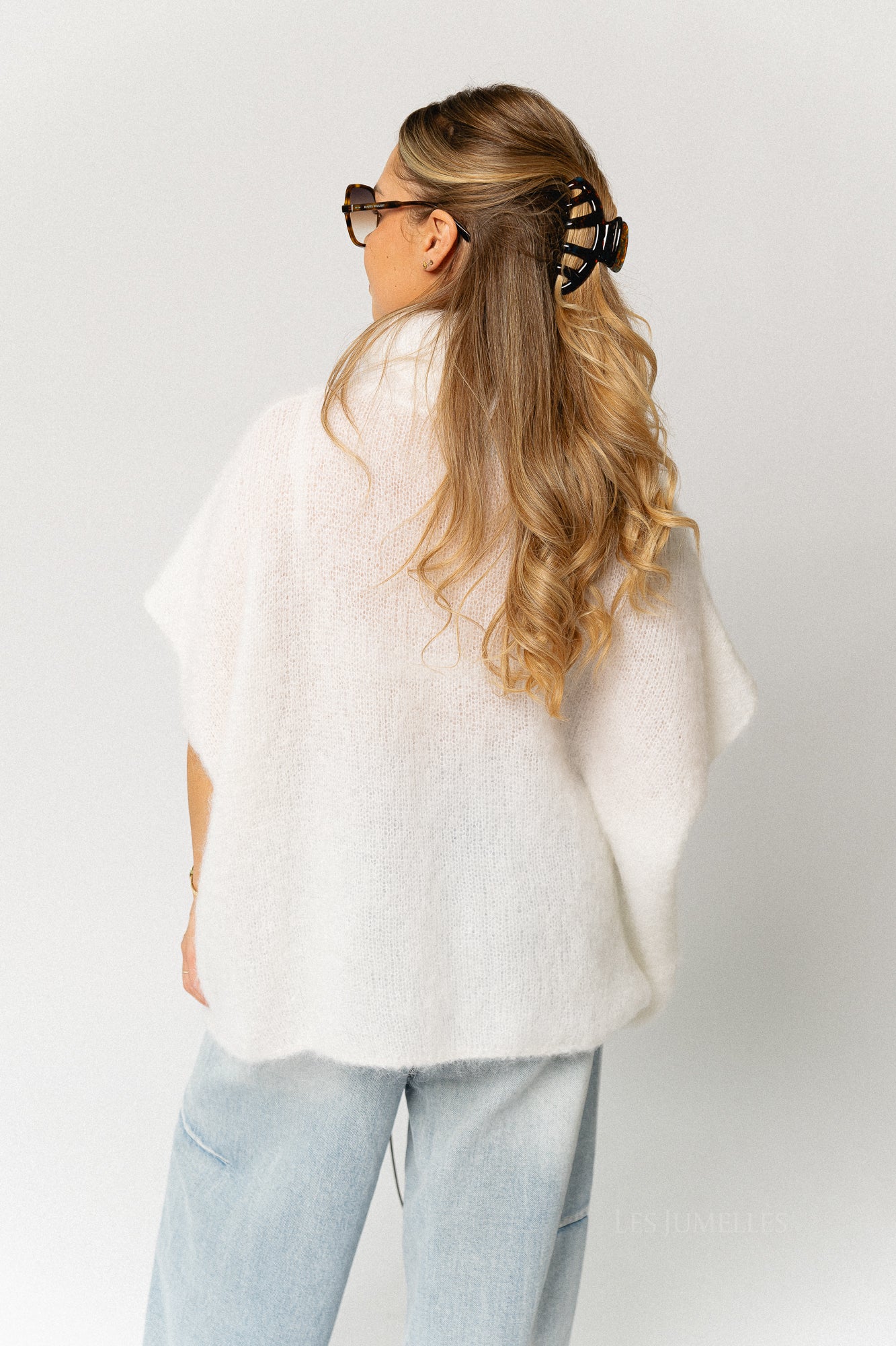 Manon roll neck jumper ecru - Image 9