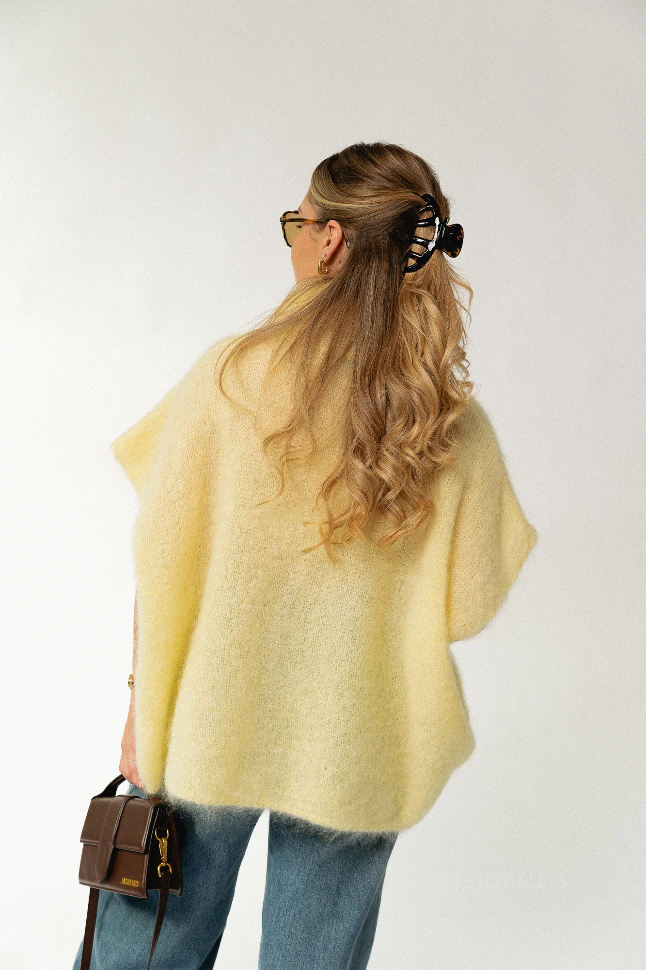 Manon roll neck jumper light yellow - Image 8