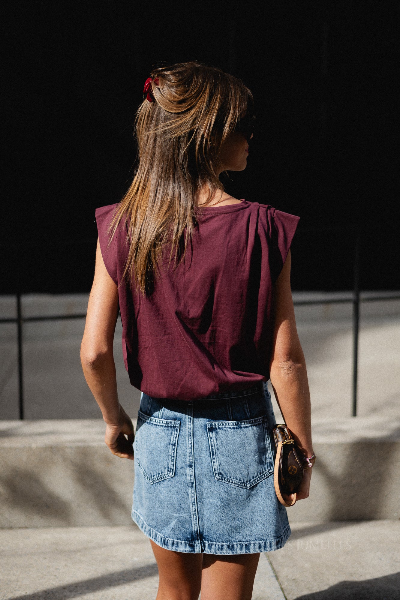 Marcha T-shirt plum - Image 4