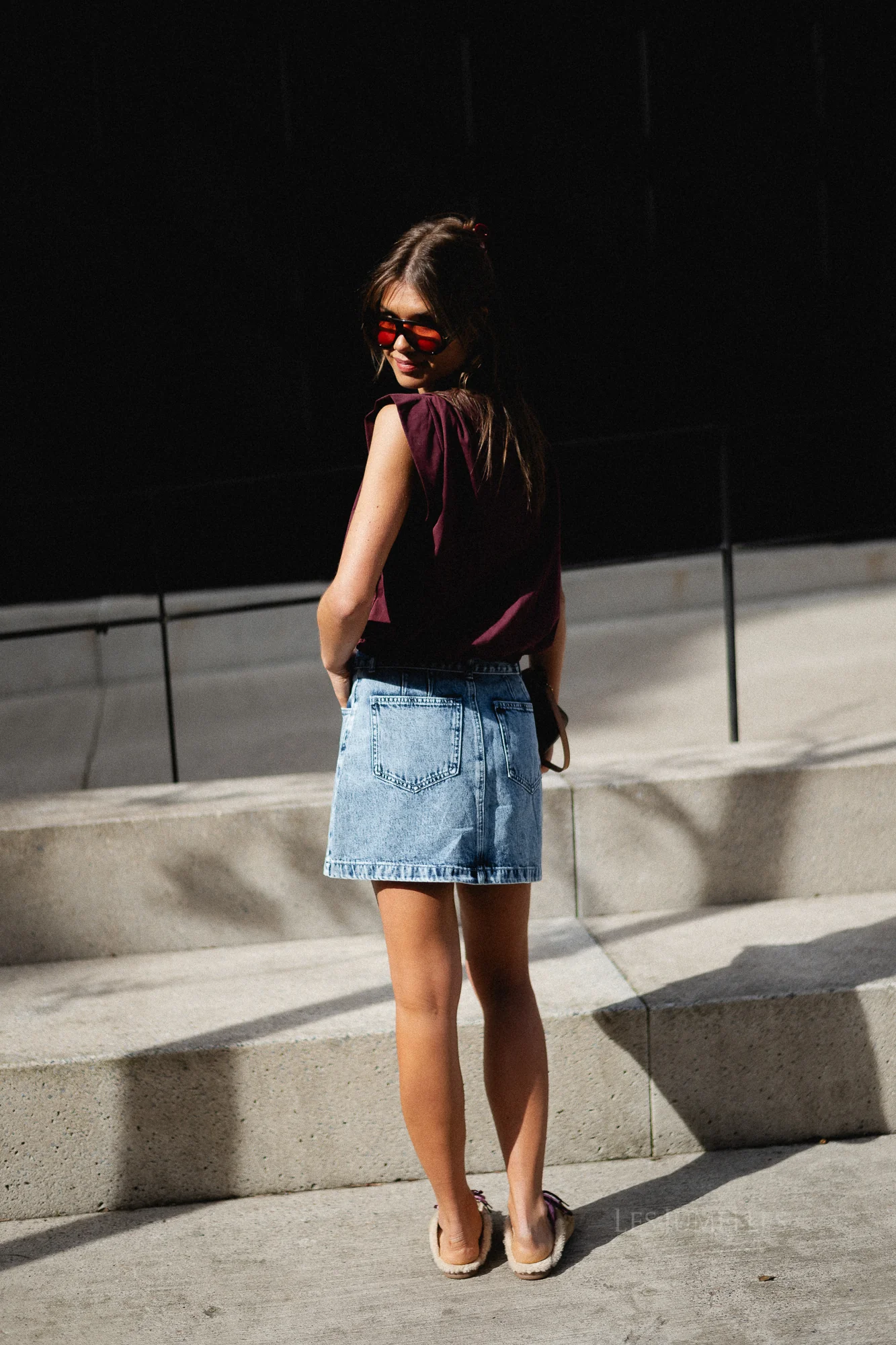 Marcha T-shirt plum - Image 6