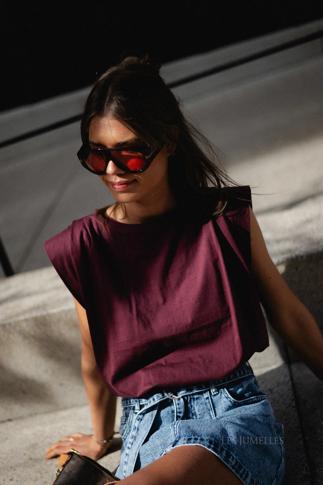 Marcha T-shirt plum - Image 9