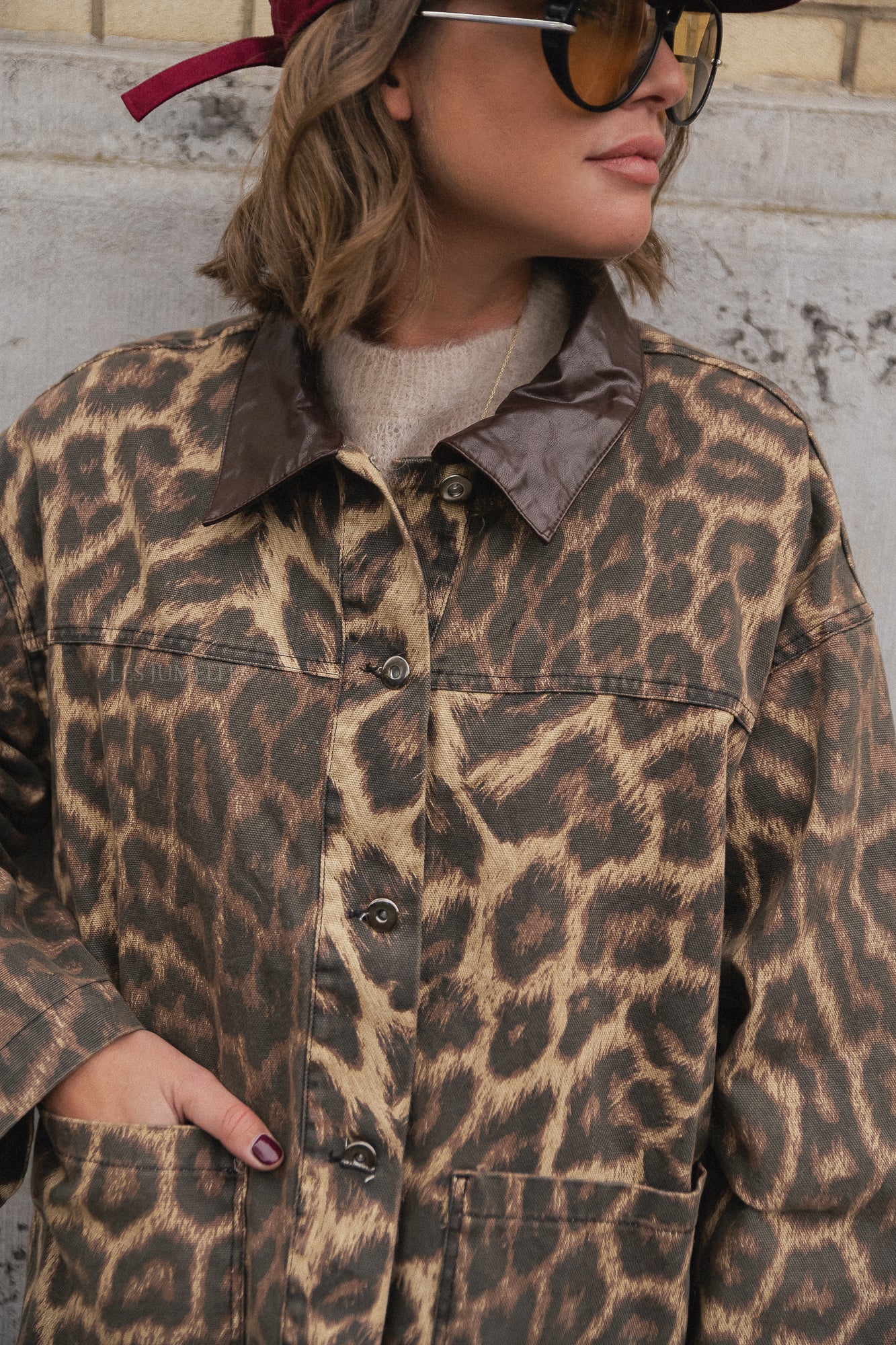 Megan leopard jacket - Image 2