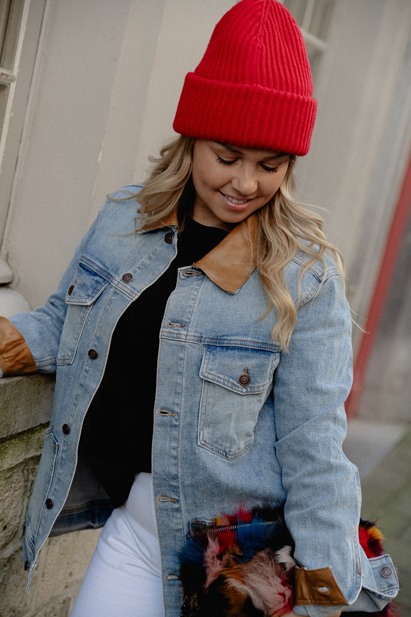Melanie denim jacket blue - Image 12