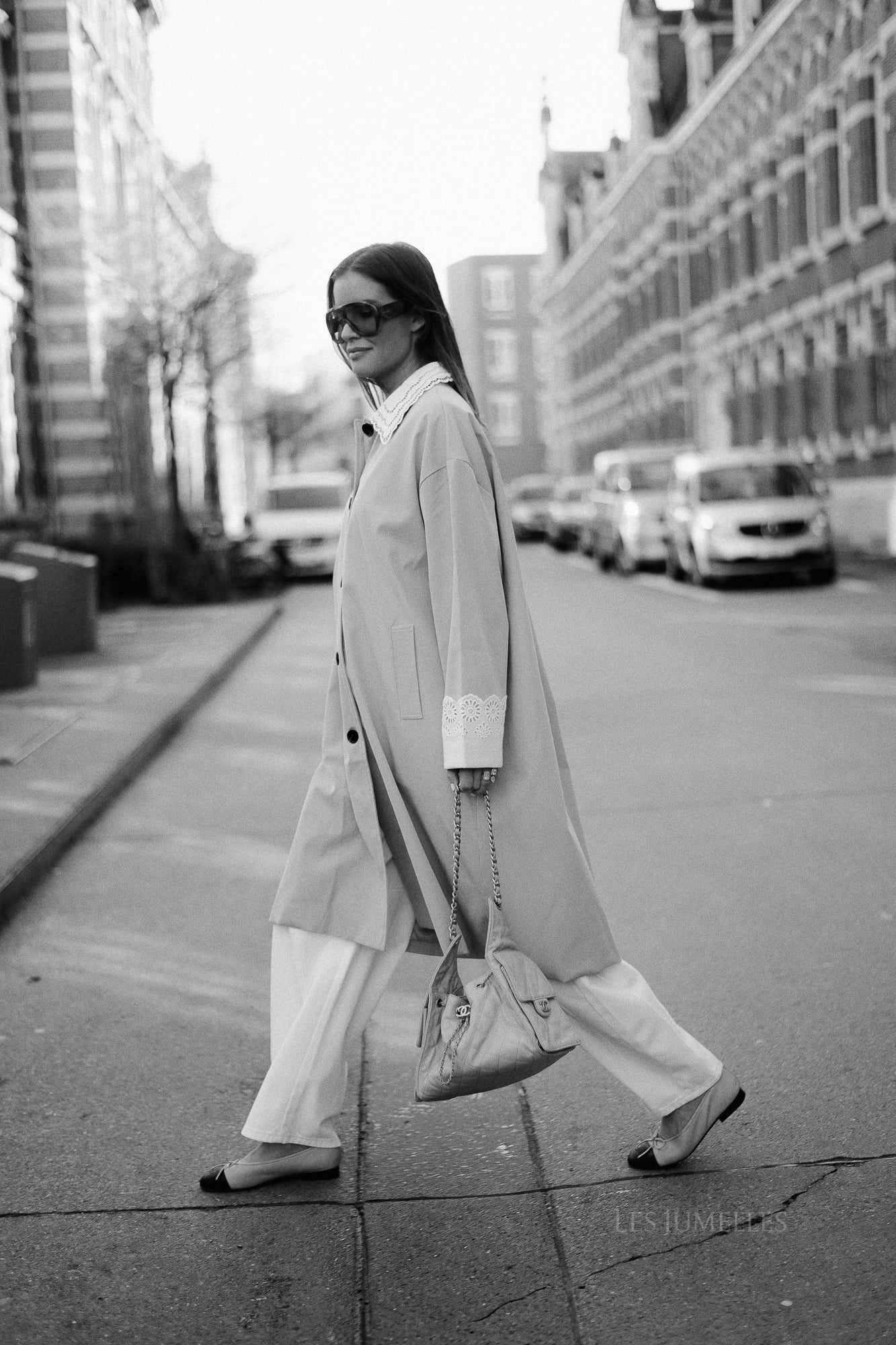 Melanie oversized trenchcoat beige - Image 5