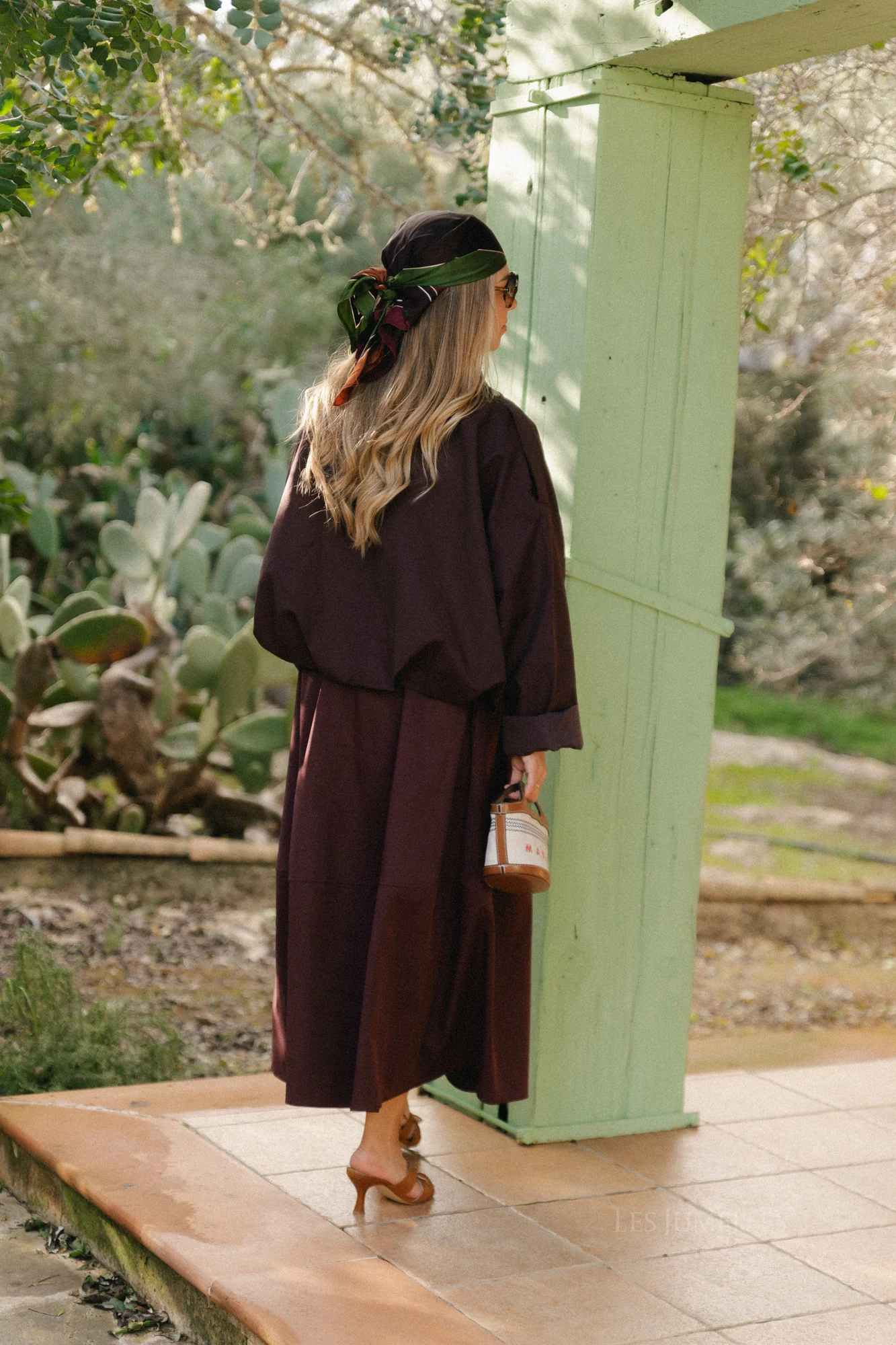 Monique skirt burgundy - Image 3