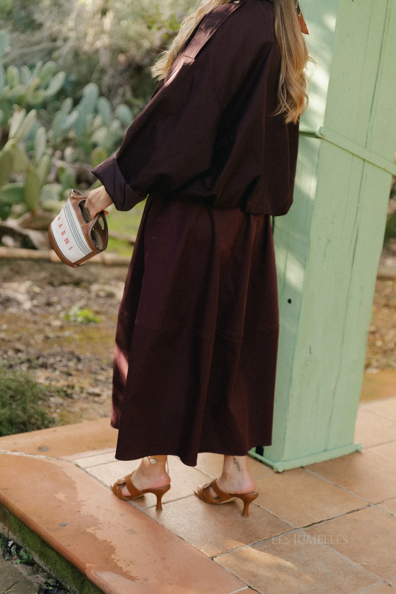 Monique skirt burgundy - Image 5