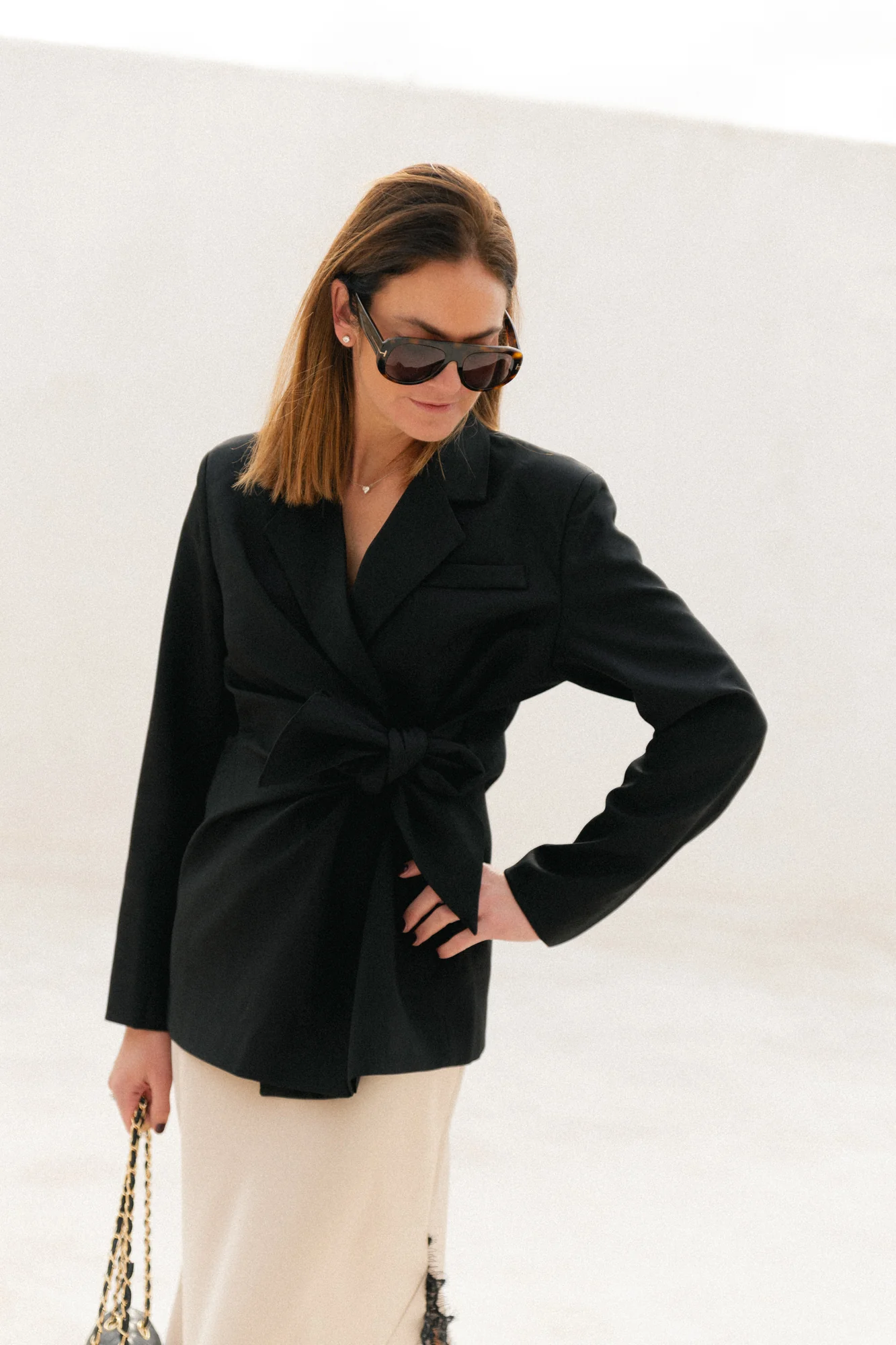 Nova tied blazer black - Image 6