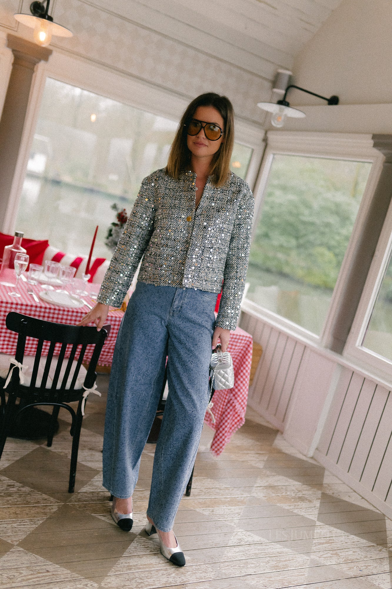 OBJFrida MW super barrel jeans light blue denim - Image 6