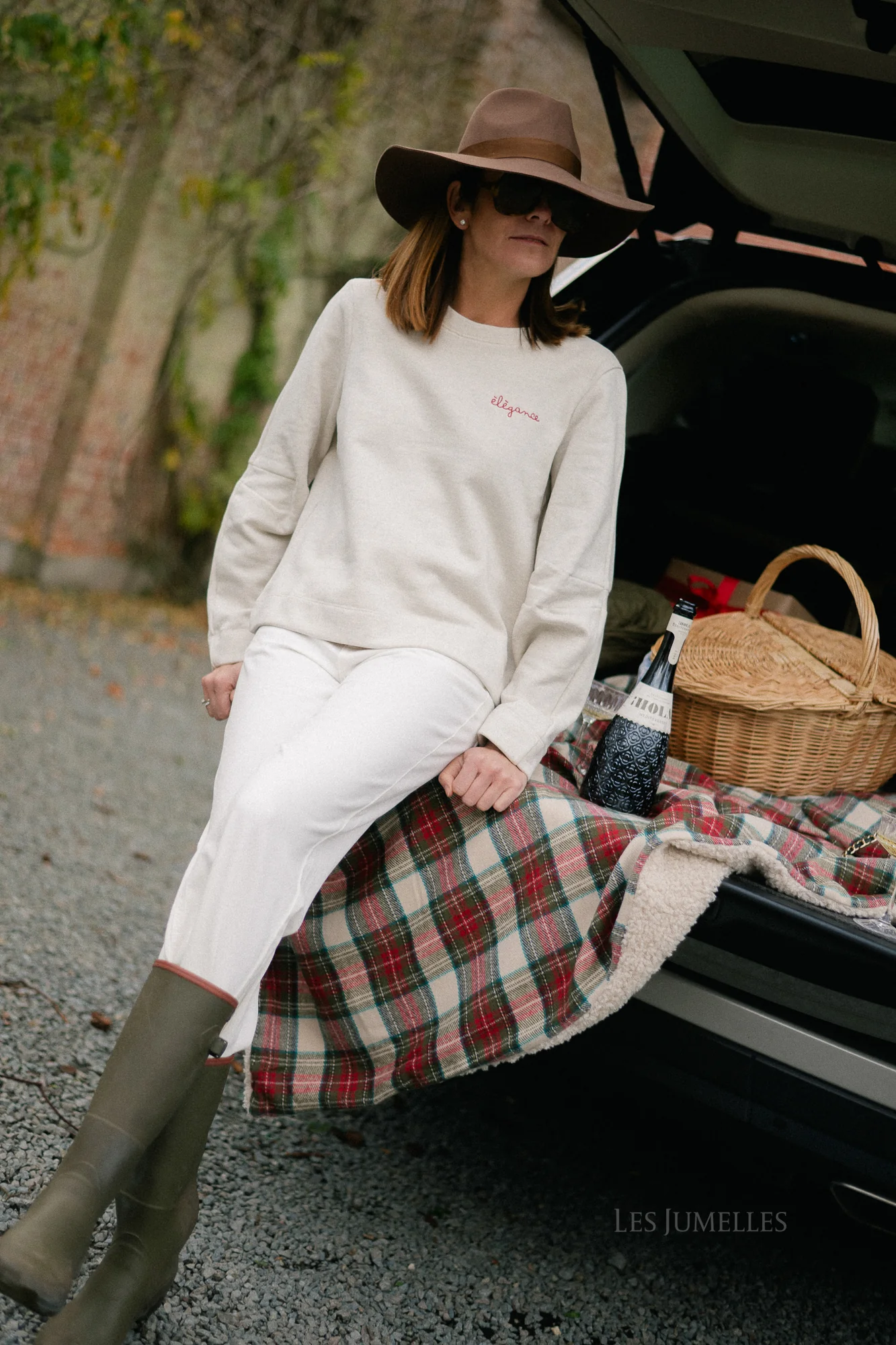OBJIvey LS sweatshirt white sand/melange - Image 6