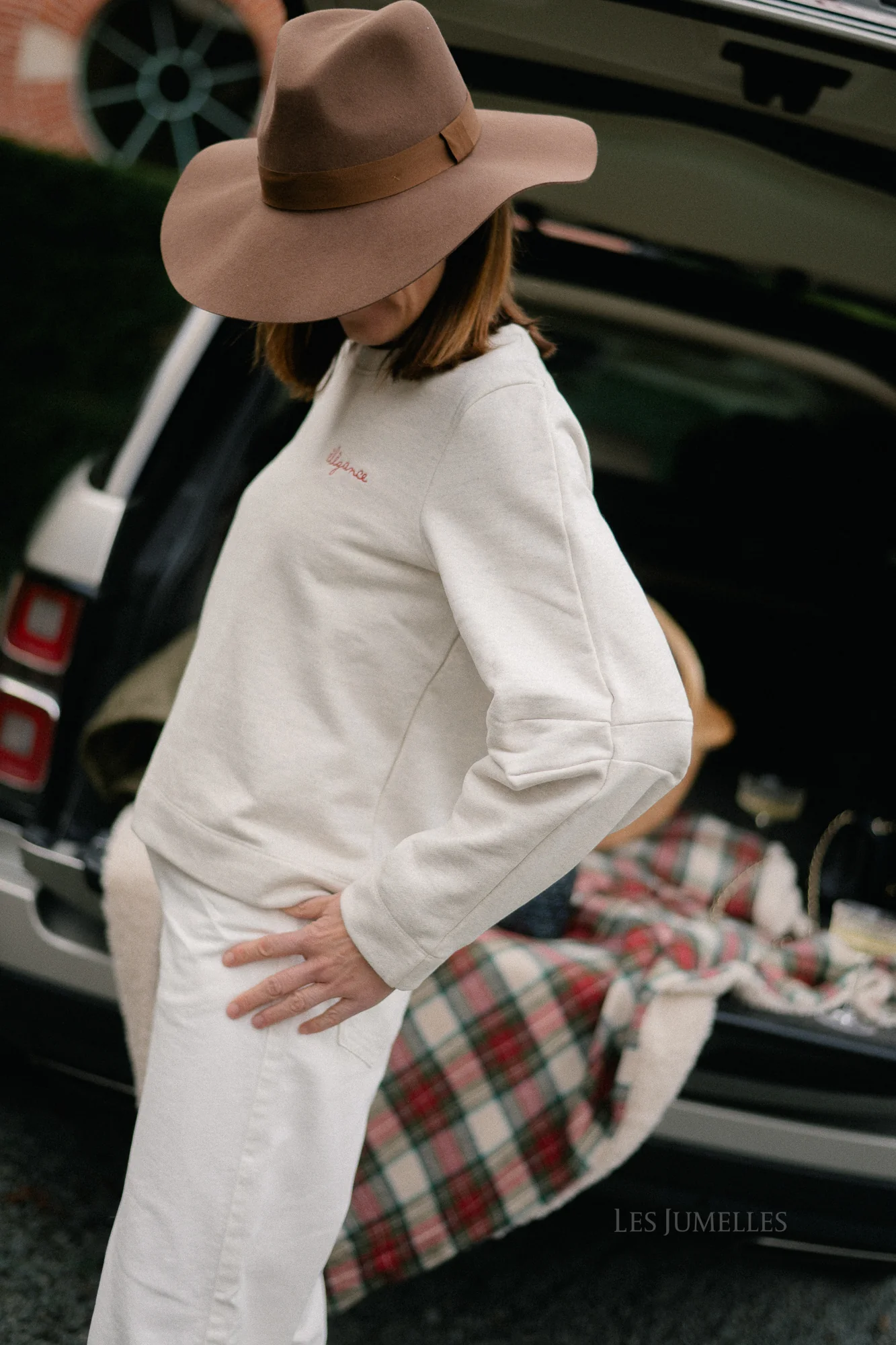 OBJIvey LS sweatshirt white sand/melange - Image 7