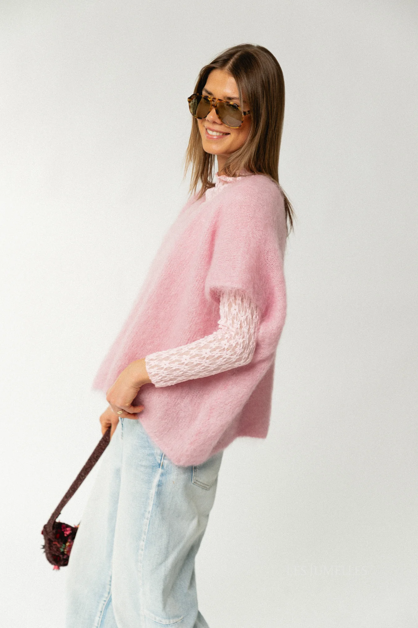 Odile jumper powder pink - Image 4