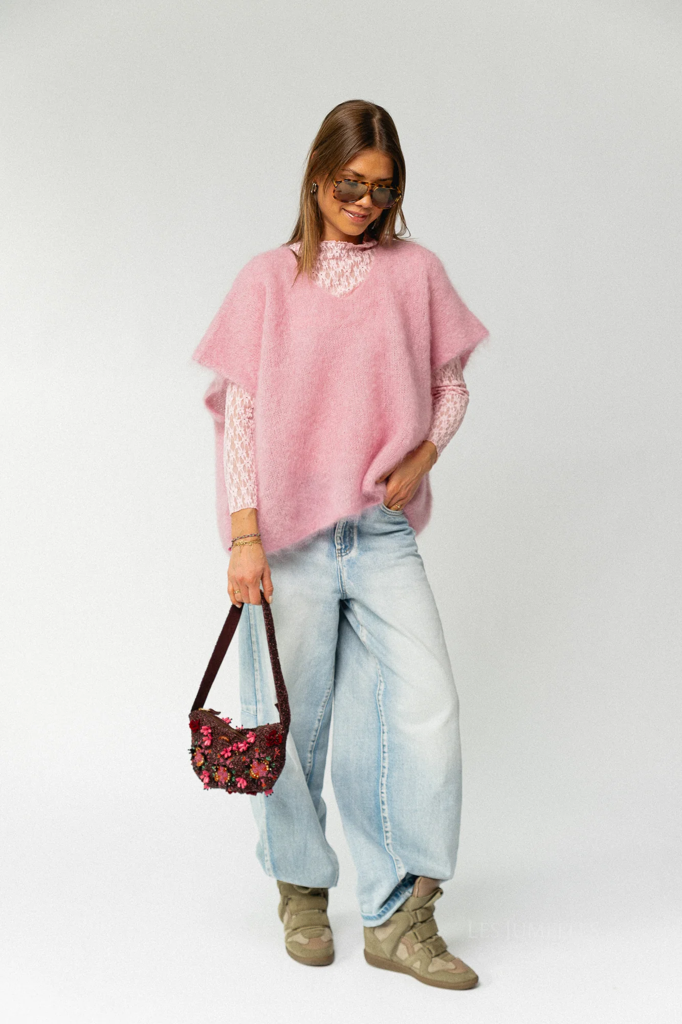 Odile jumper powder pink - Image 6