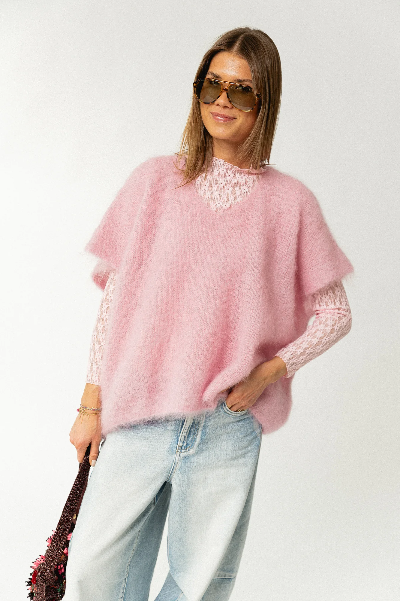 Odile jumper powder pink - Image 7