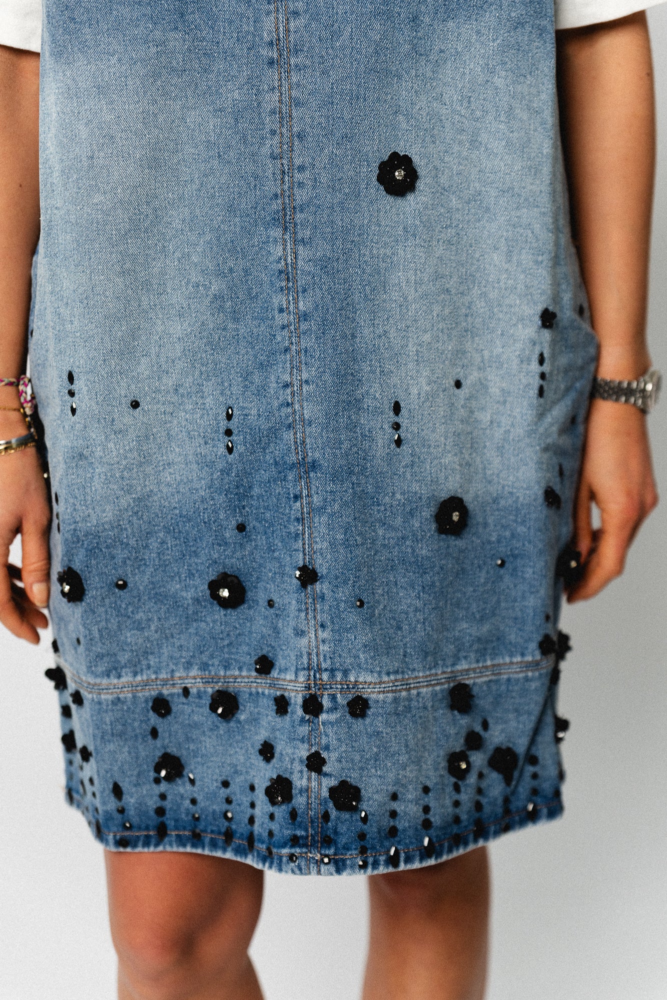 OlympeSW short denim dress - Image 6