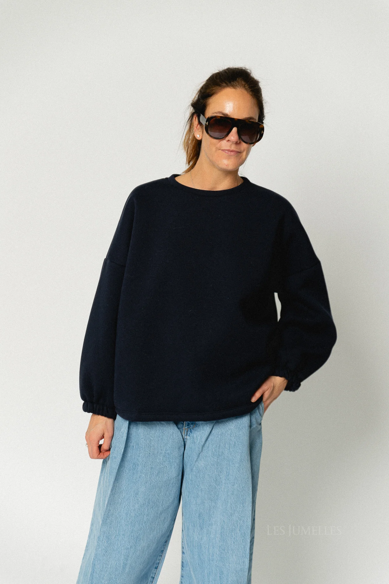 ORIGINAL 'Mommy' sweater navy/red - Image 7