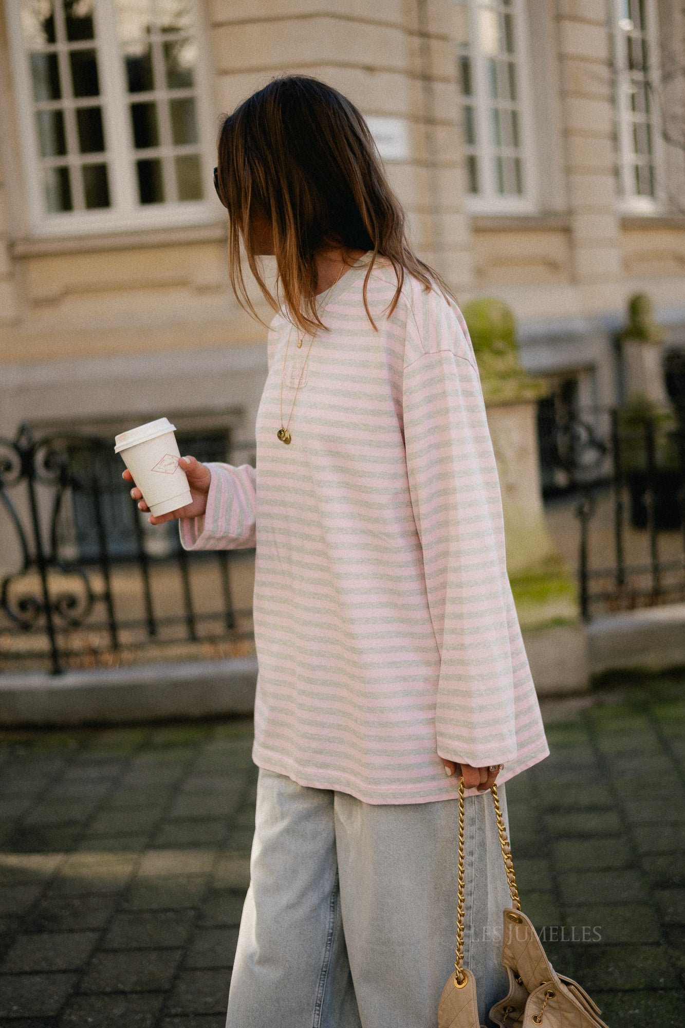Pia skate tee wide sleeves pink - Image 6