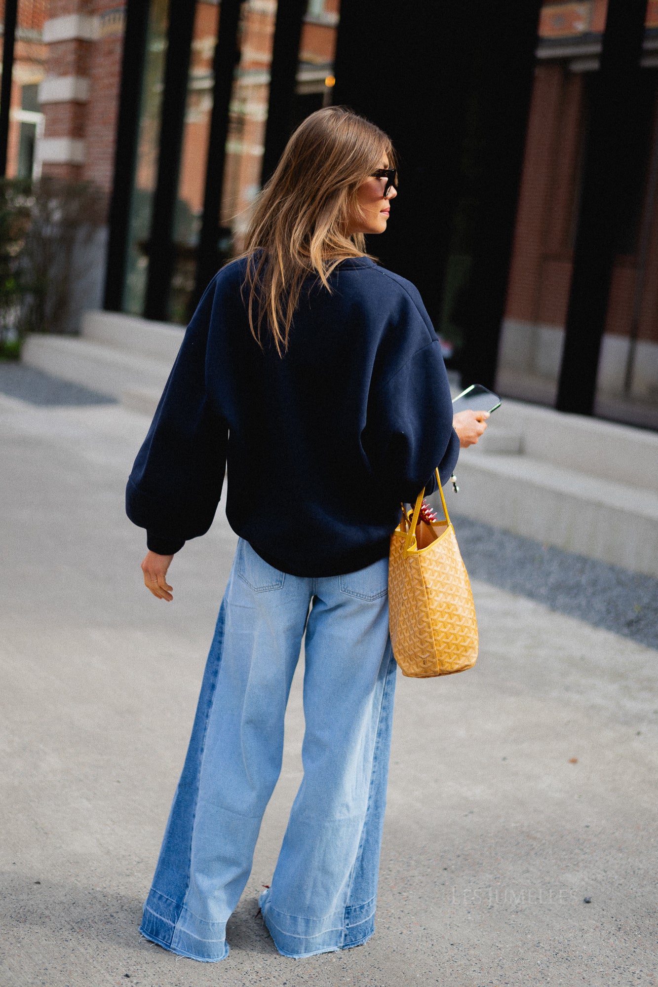 Piper bi-color jeans light blue - Image 12