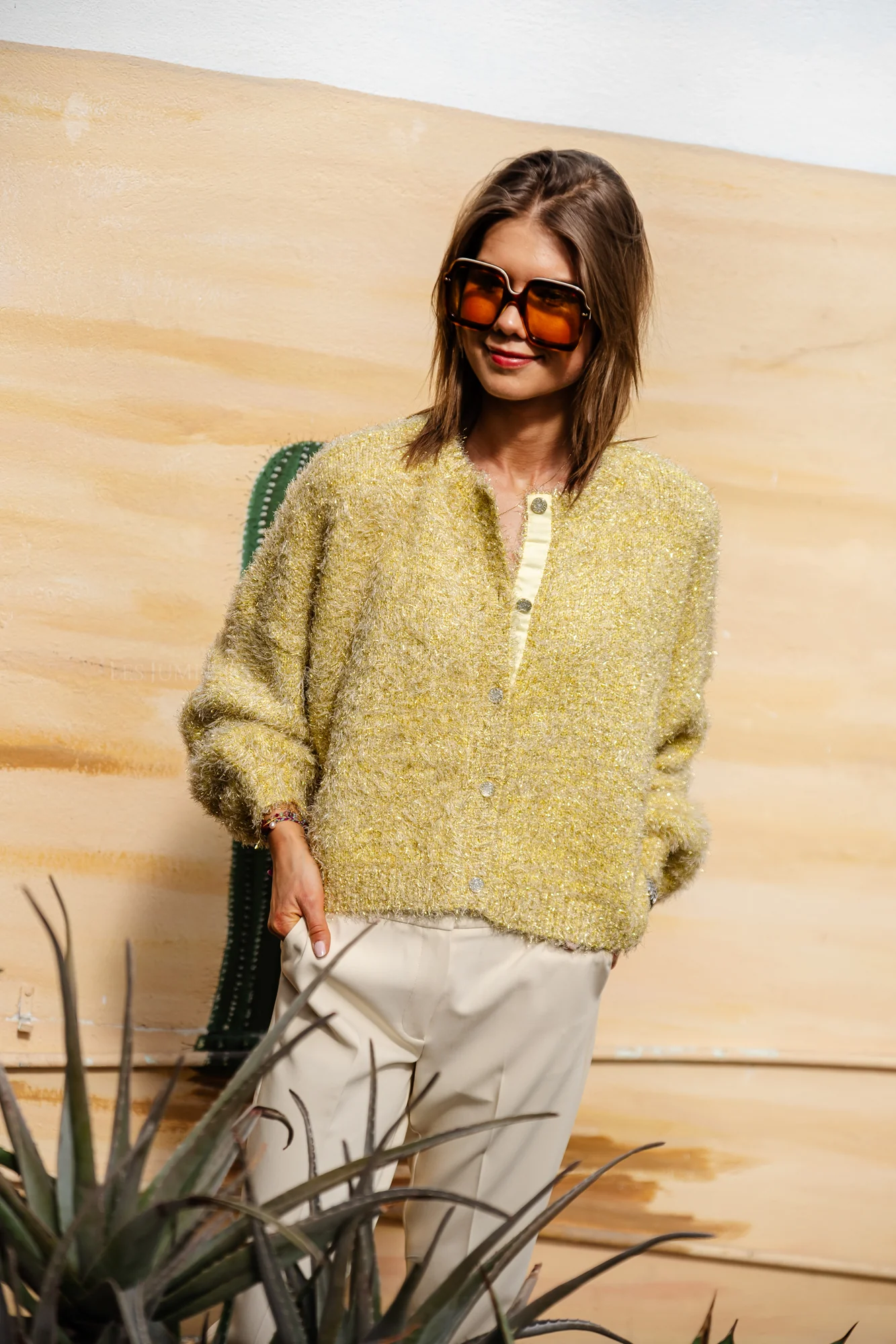 Rika cardigan yellow - Image 11