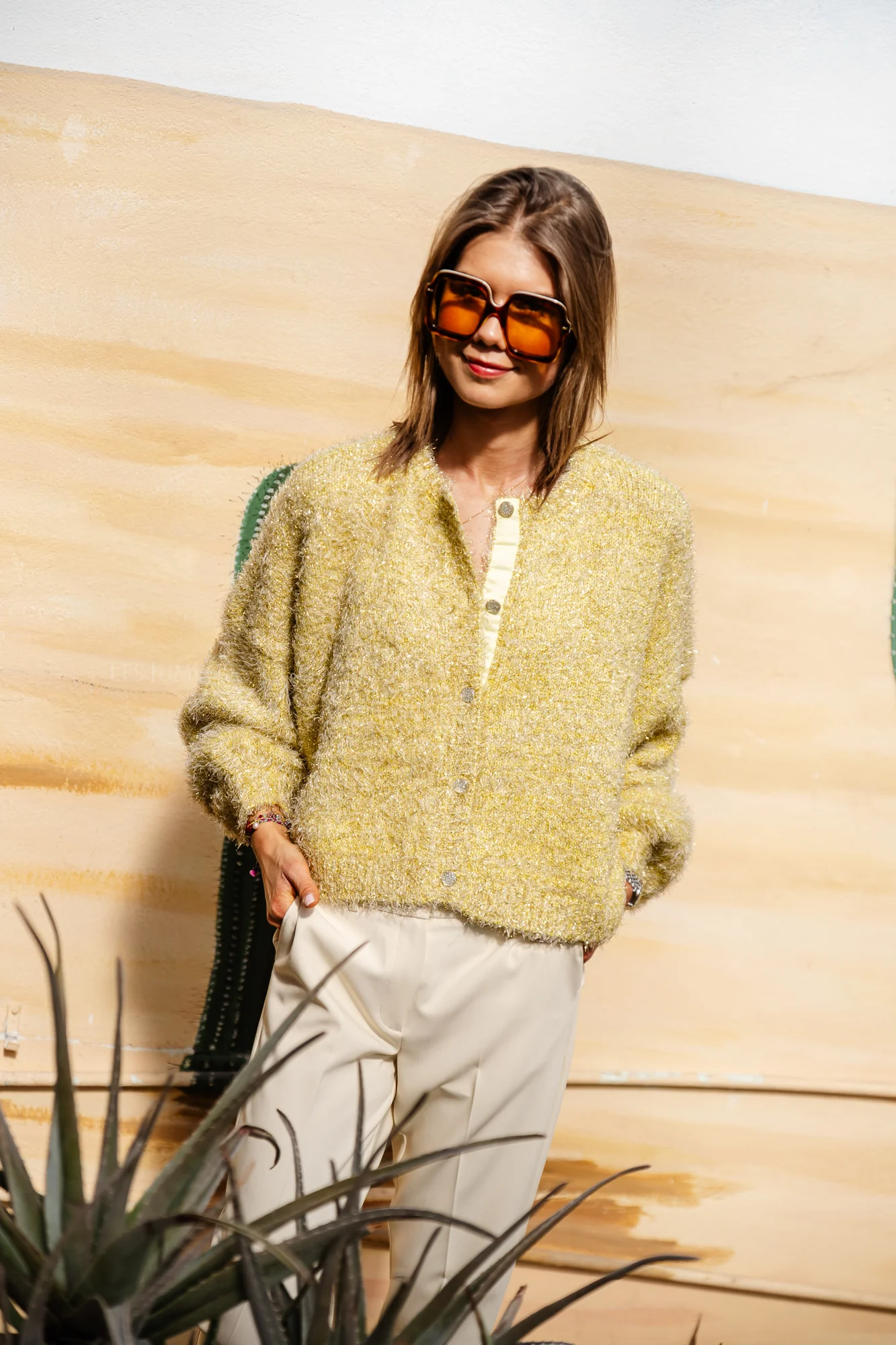 Rika cardigan yellow - Image 12