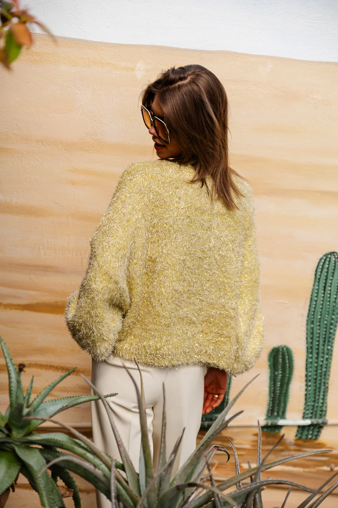 Rika cardigan yellow - Image 4