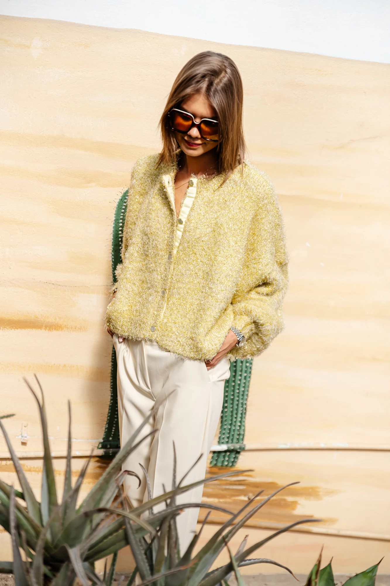 Rika cardigan yellow - Image 7
