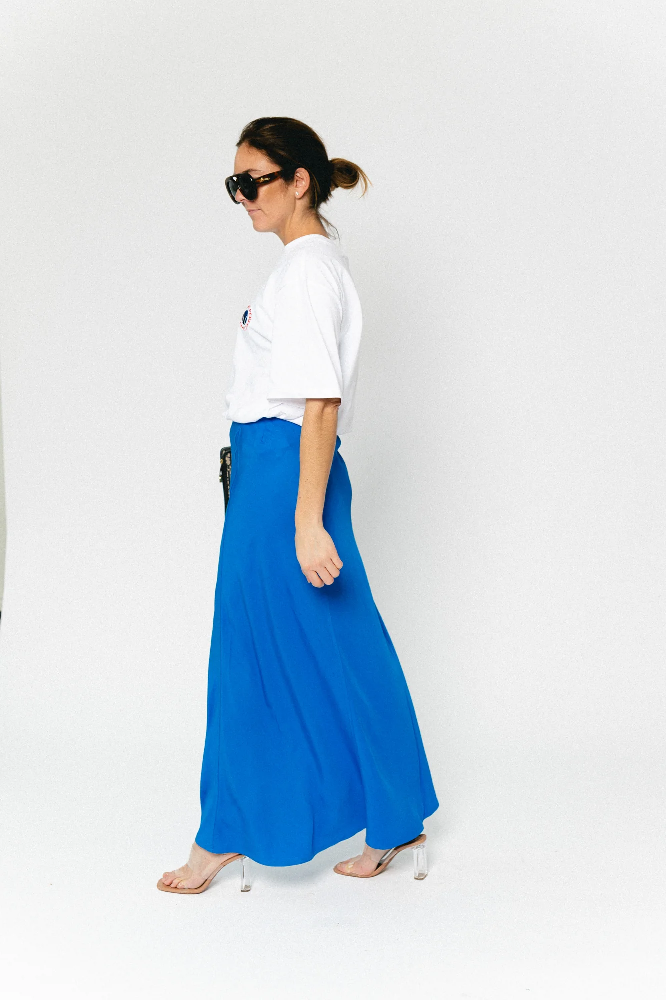 ROUVioletta HW ankle skirt directoire blue - Image 3
