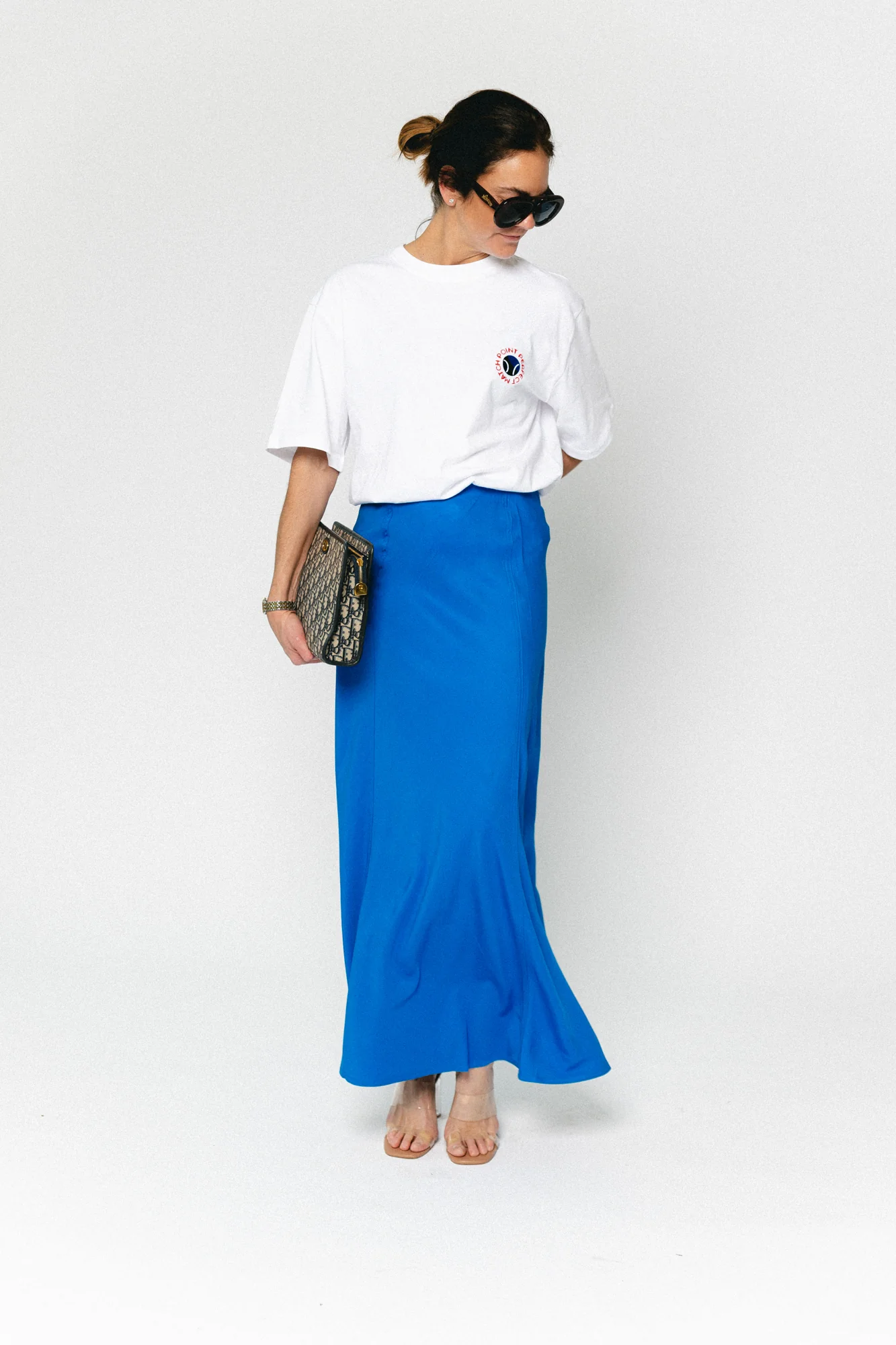 ROUVioletta HW ankle skirt directoire blue - Image 5