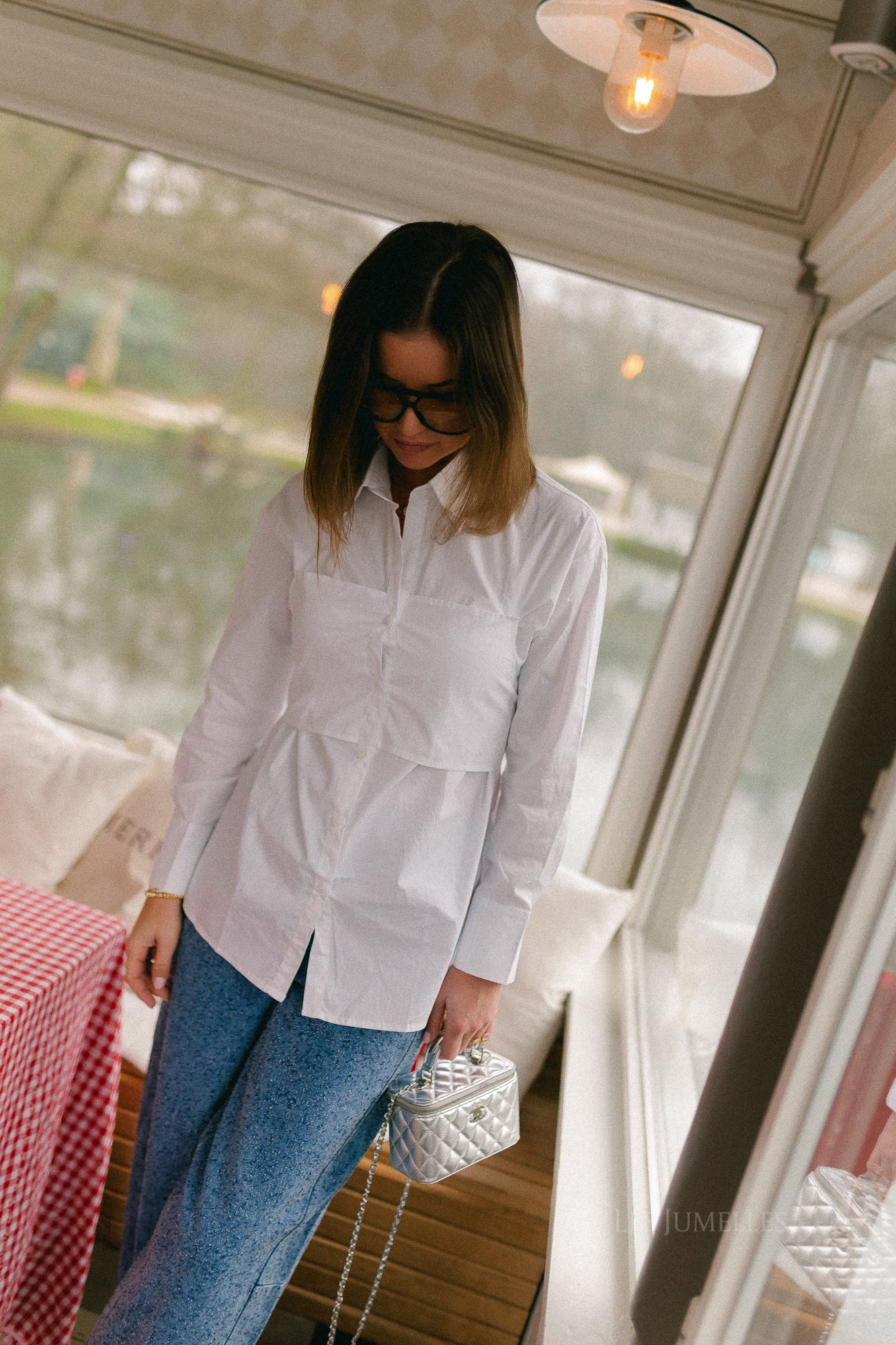 Sadie tied shirt white - Image 7