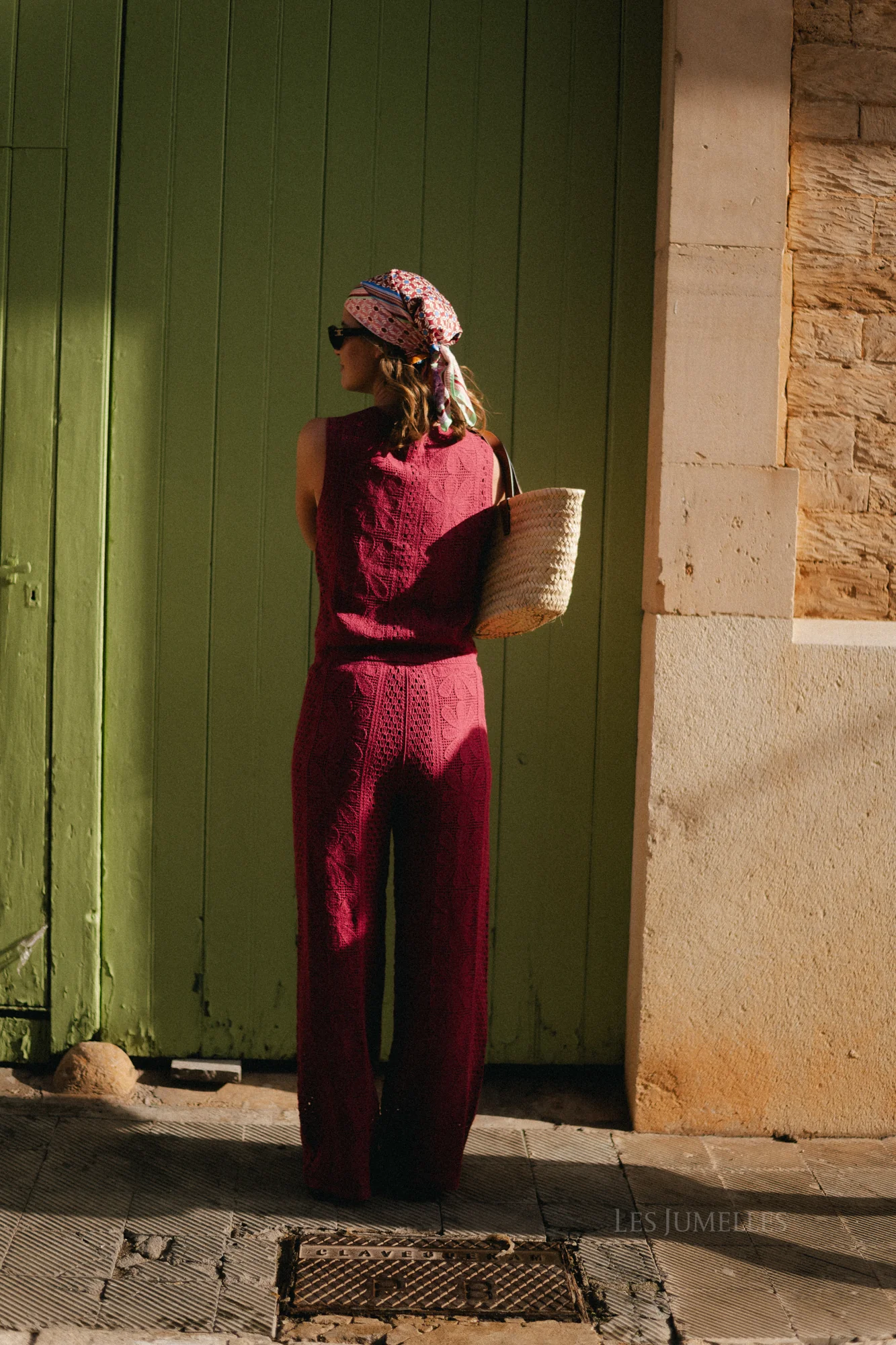 Silvy crochet pants mauvewood - Image 11