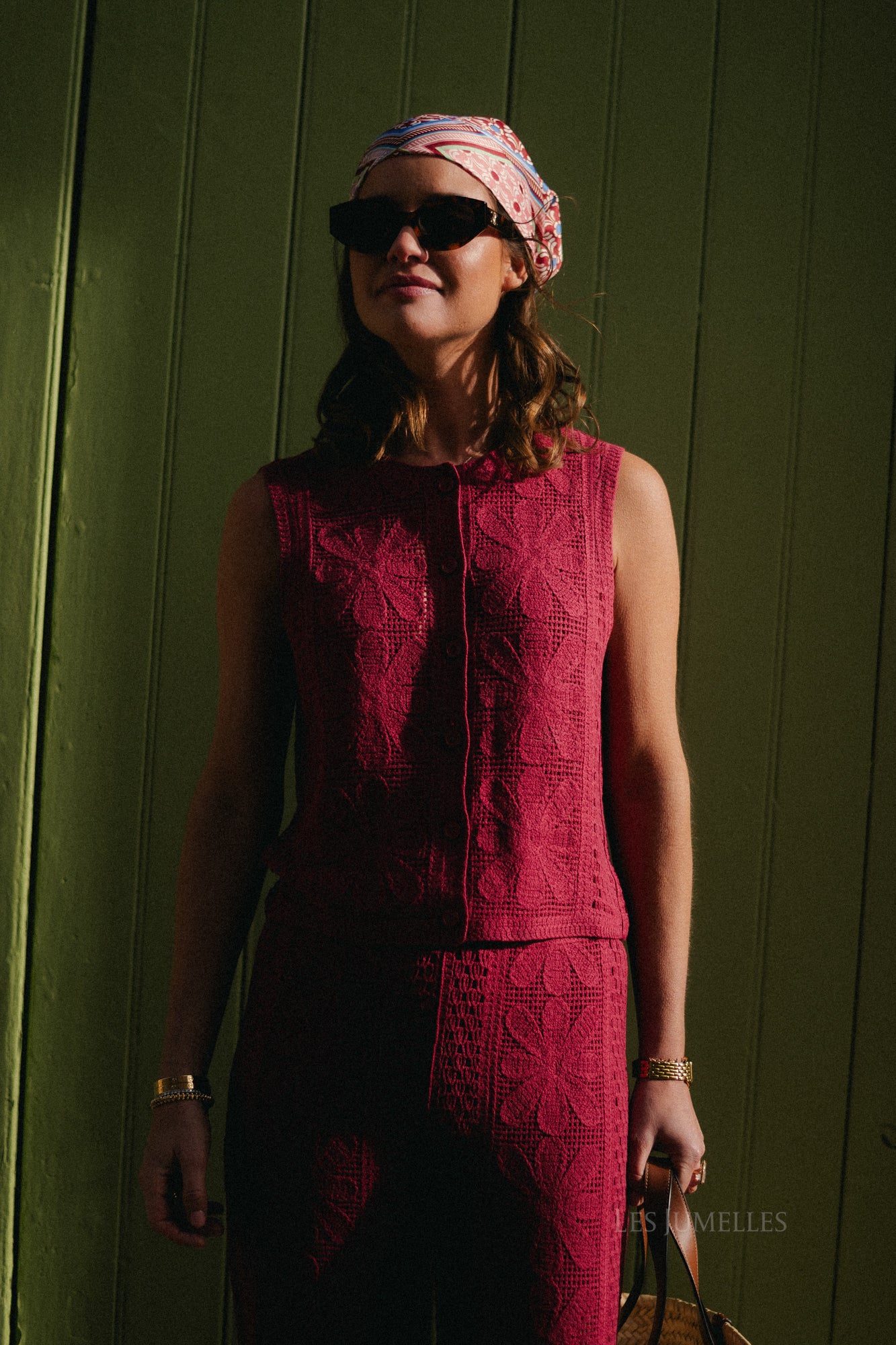 Silvy crochet top mauvewood - Image 5